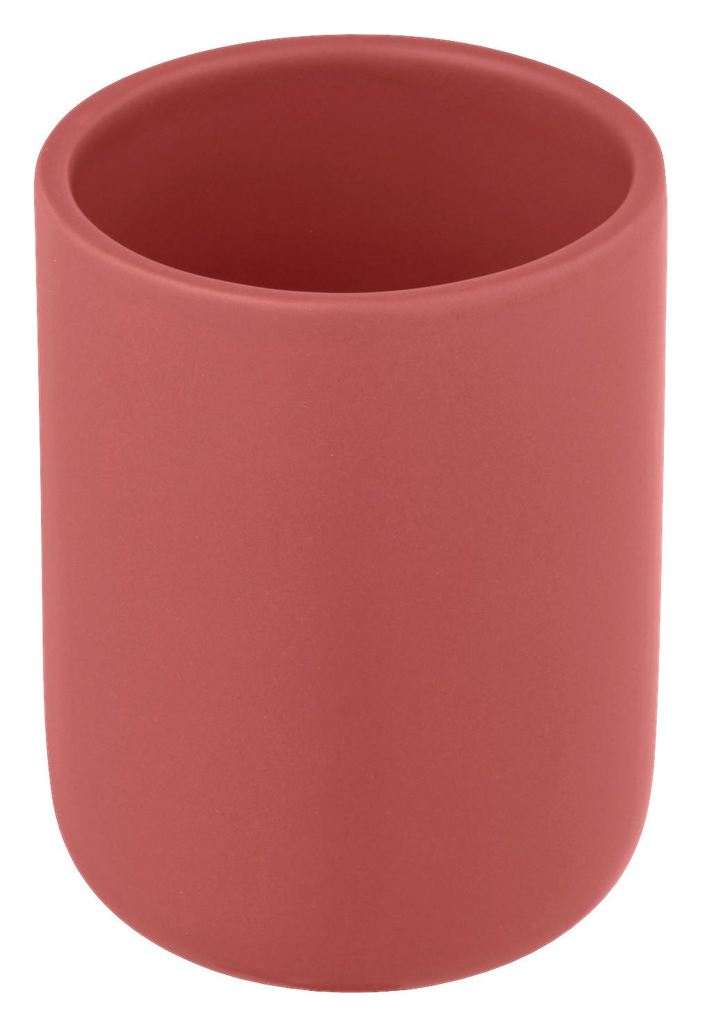 Allstar Zahnputzbecher Olinda rot Keramik