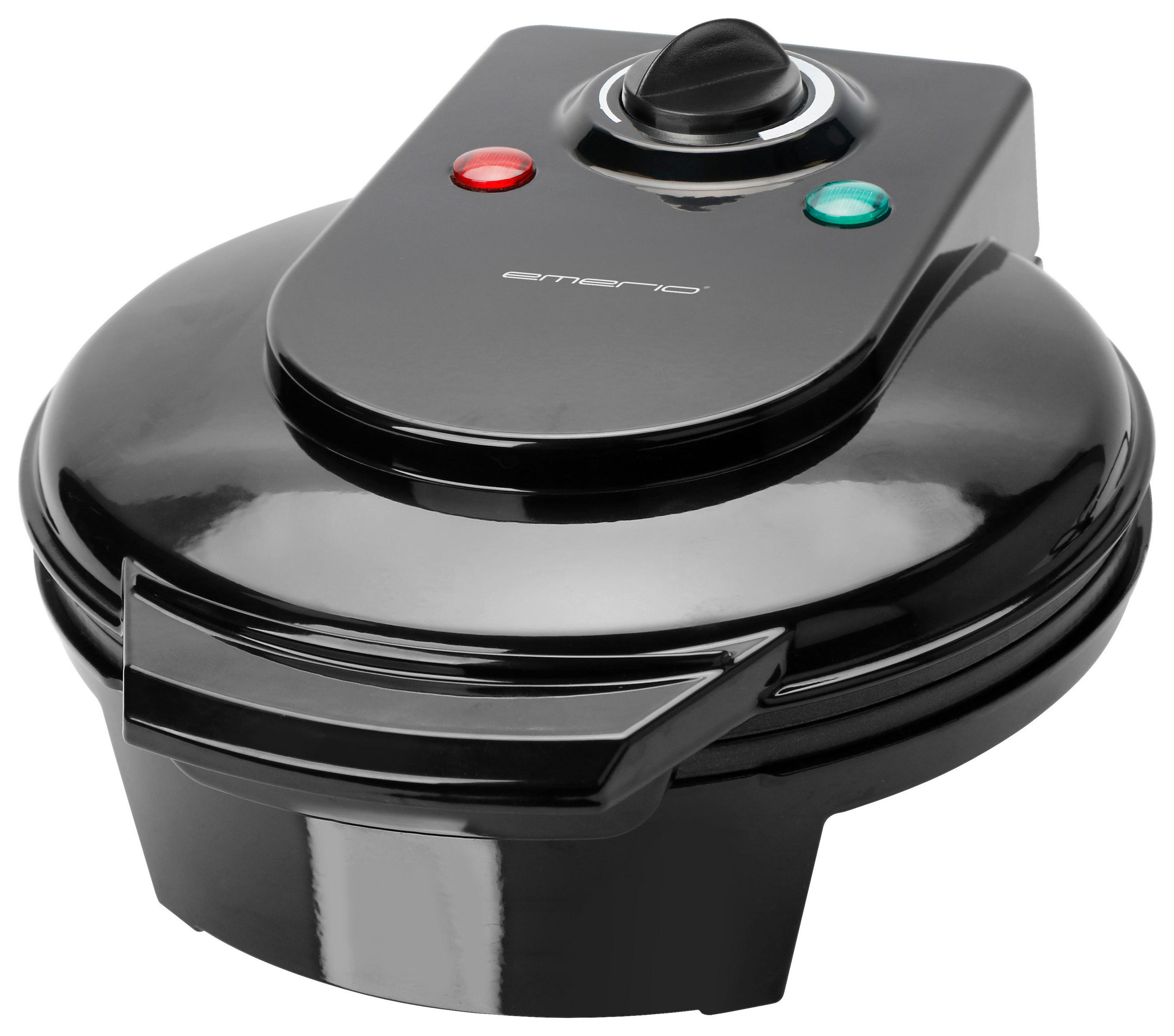 Waffelautomat WM-131149.1 schwarz Kunststoff B/H/T: ca. 20x8x26 cm