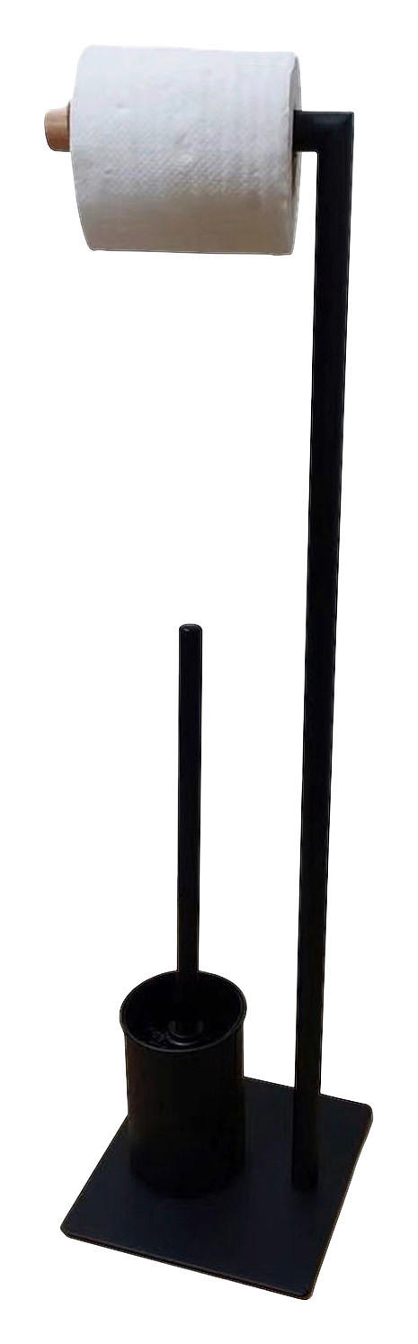 Thumbnail - POCOline Stand-WC-Garnitur Nordic Black schwarz Metall