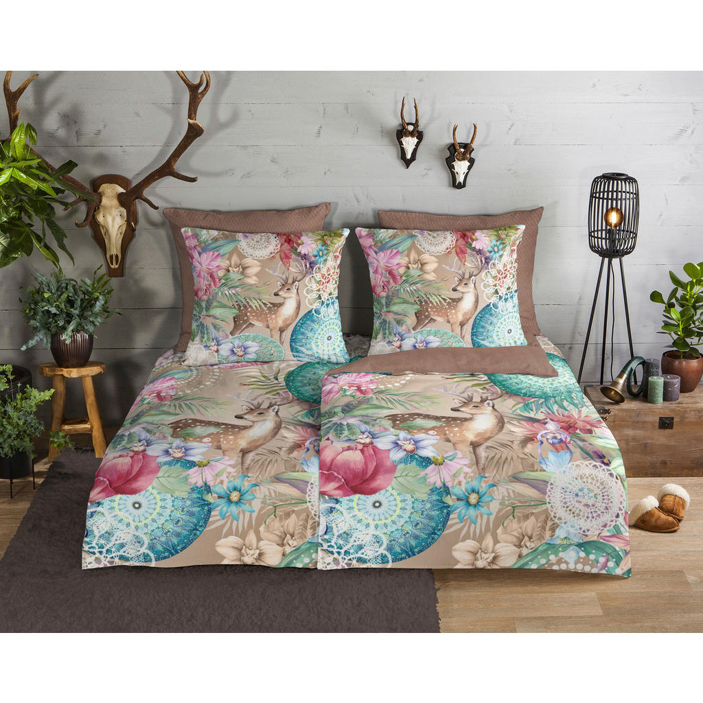 Thumbnail - Baumwoll Bettwäsche Hebe Flanell Multi Baumwolle B/L: ca. 135x200 cm