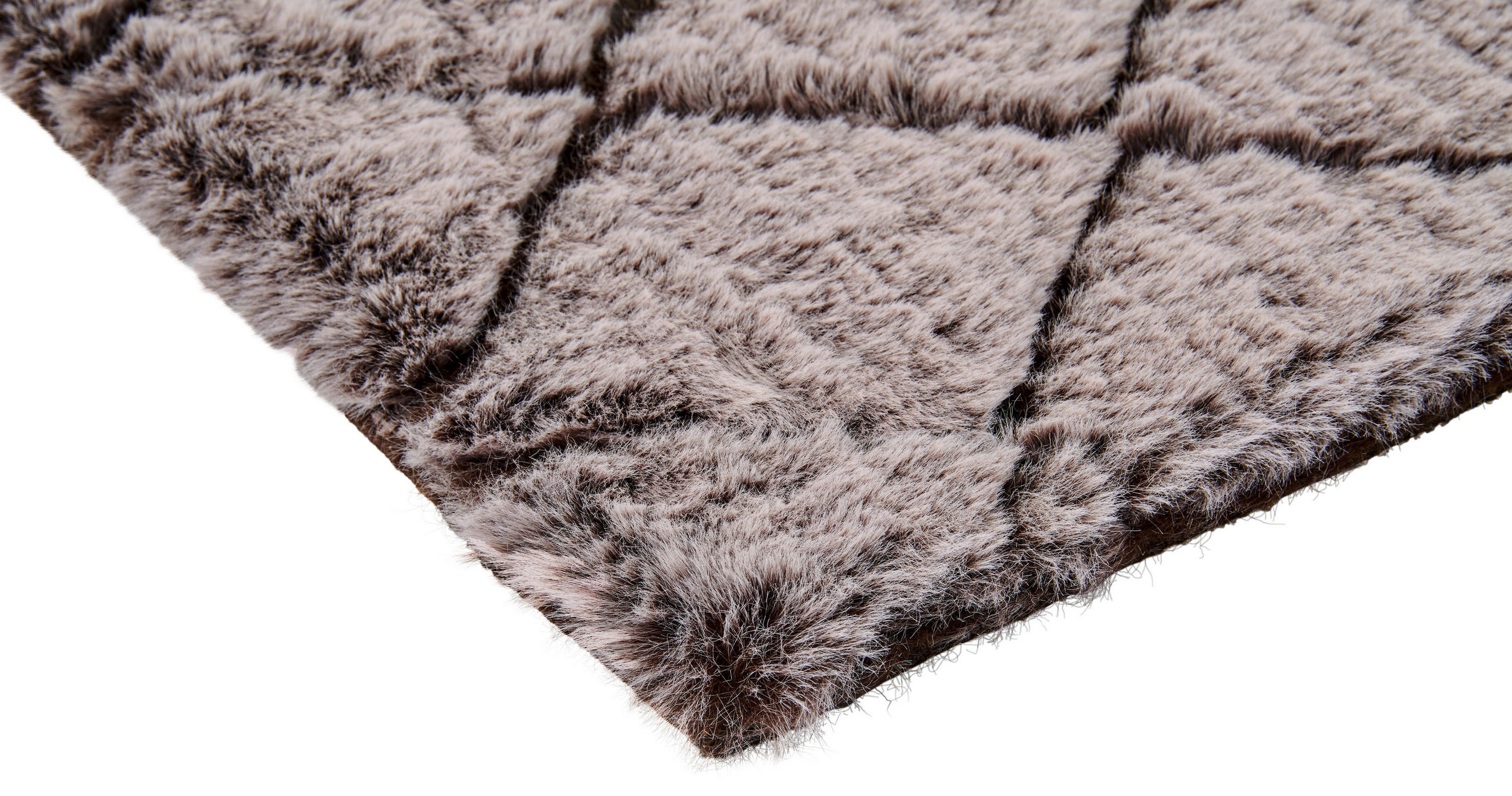 Thumbnail - Teppich Vichy natur B/L: ca. 160x230 cm