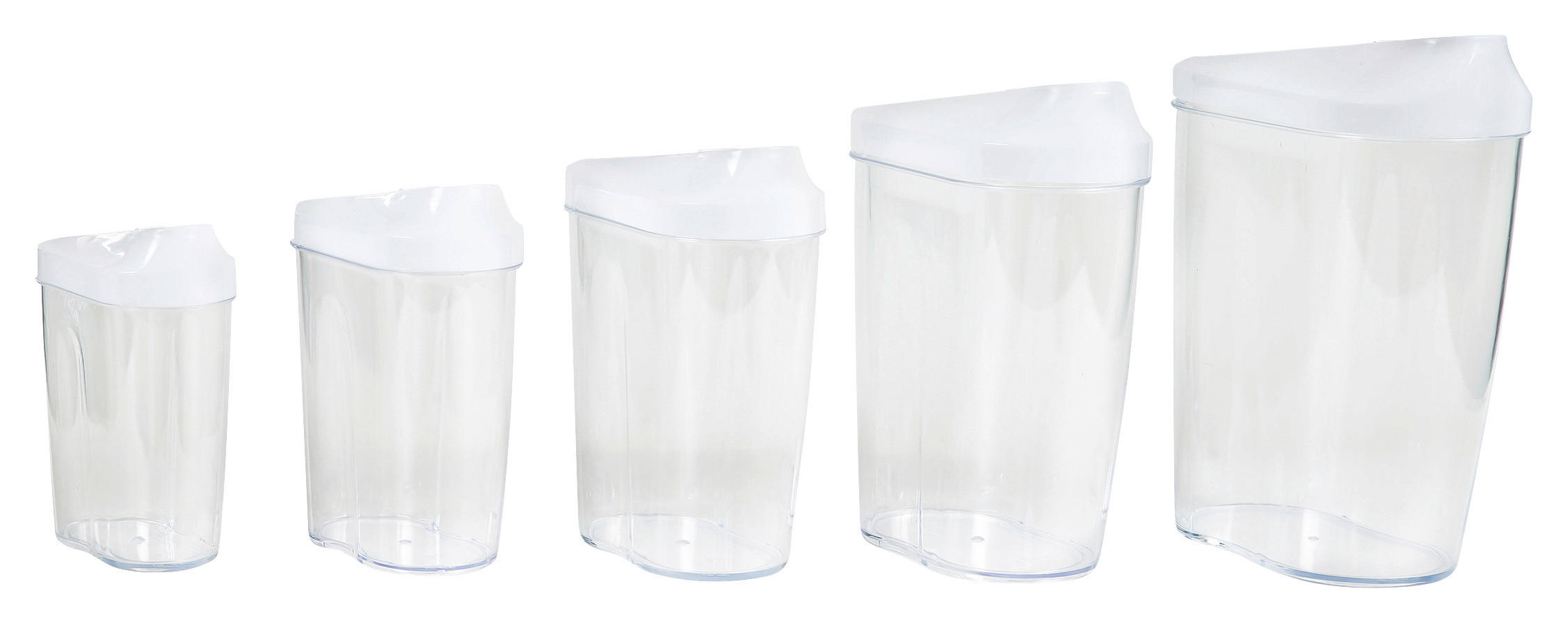 Schüttdosenset transparent