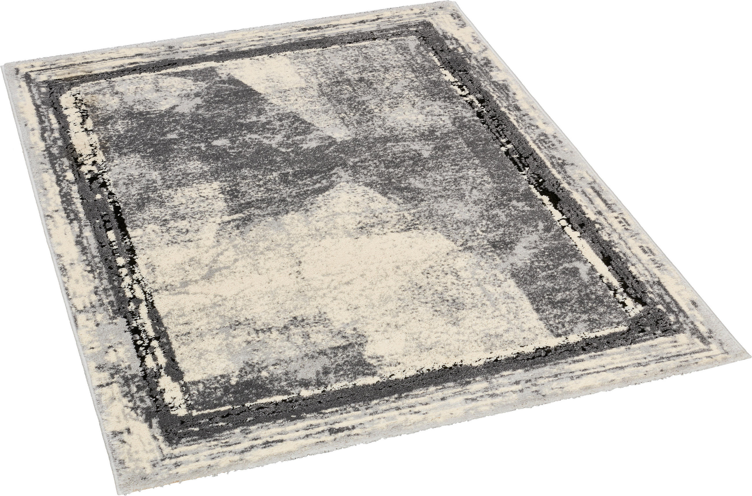 Webteppich Luciano grau B/L: ca. 120x170 cm