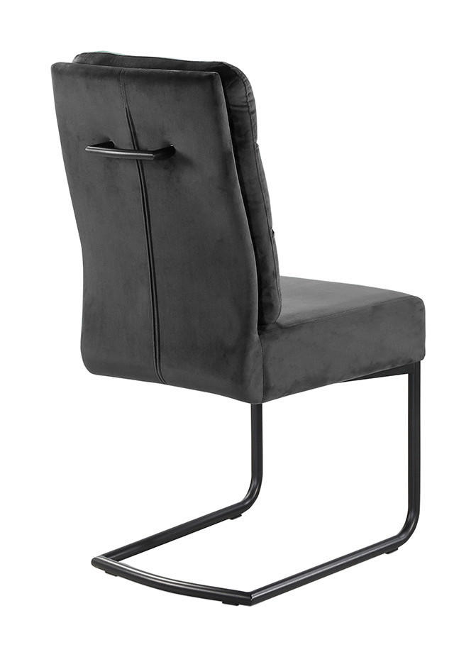 Thumbnail - Schwingstuhl  anthrazit B/H/T: ca. 44x100x66 cm