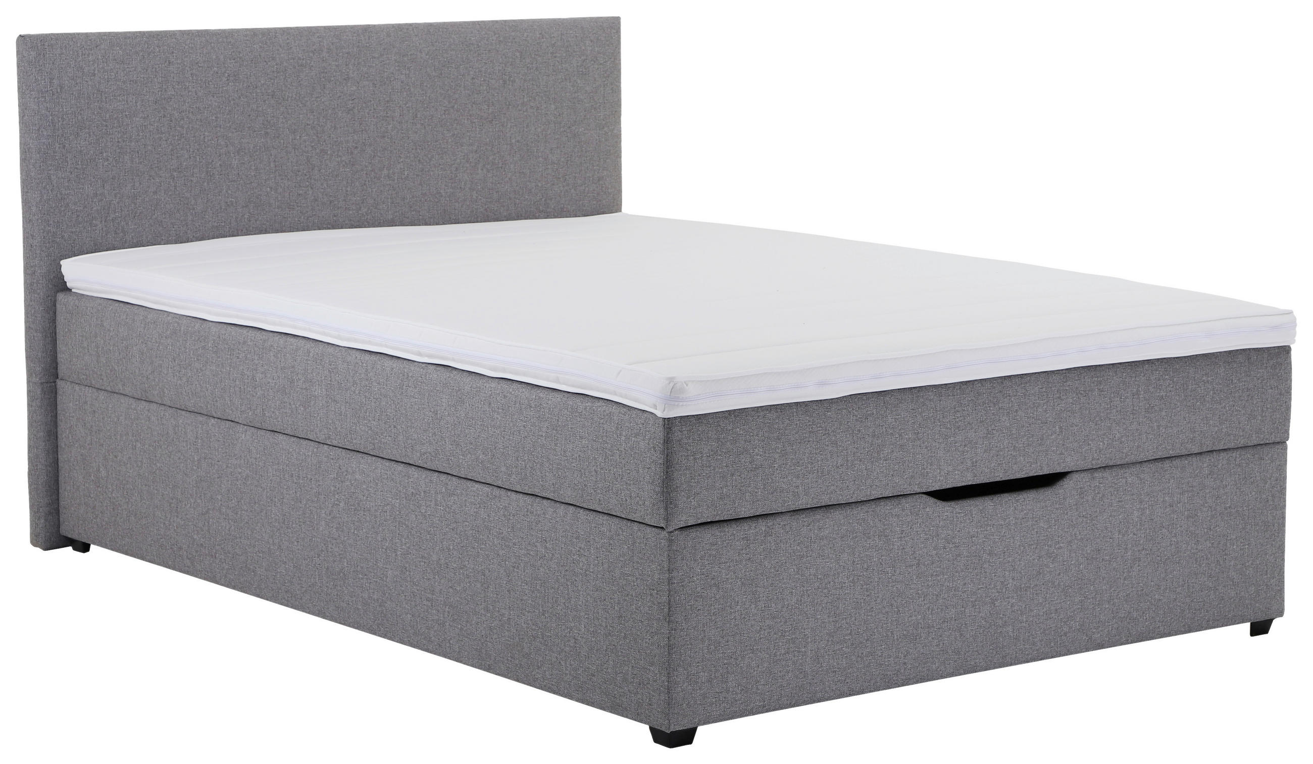 Boxbett Deriana grau Liegefläche B/L: ca. 200x140 cm