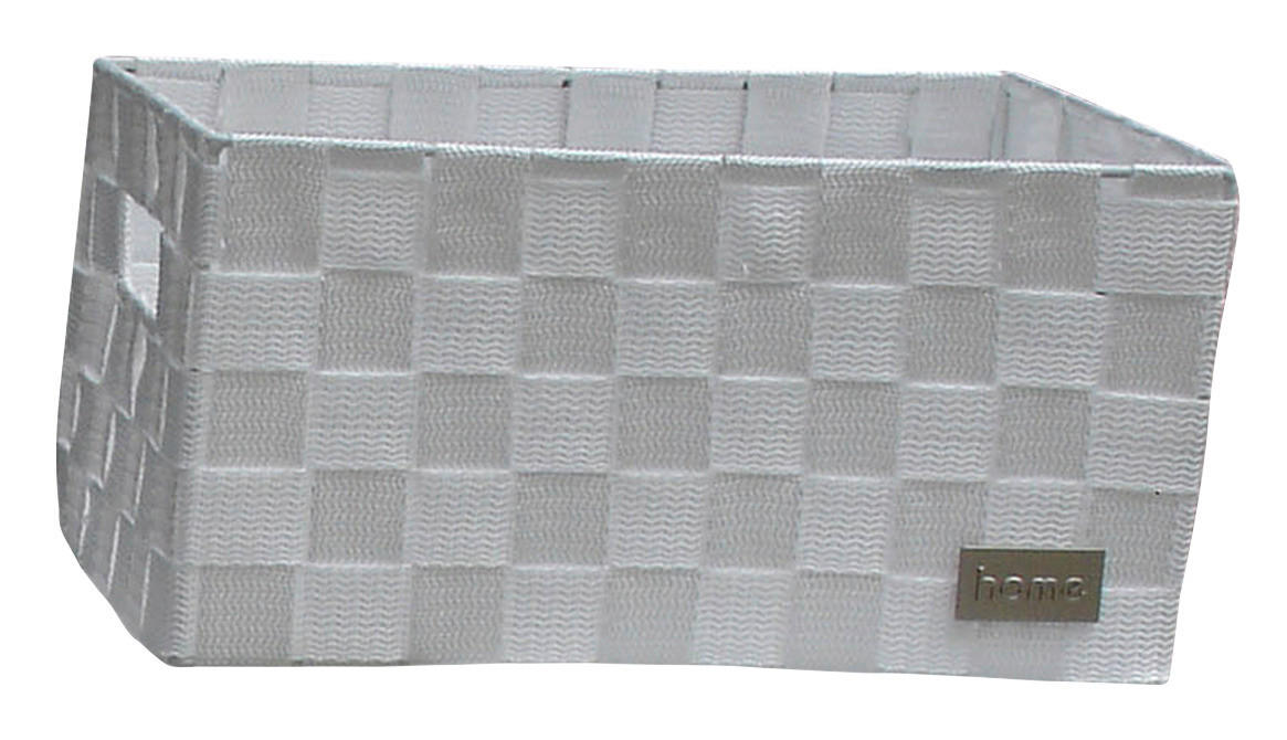 POCOline Aufbewahrungskorb weiß Nylon B/H/L: ca. 18x24x34 cm
