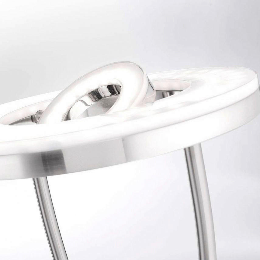 Thumbnail - Just Light Deckenfluter 11778-55 silberweiß Metall Kunststoff H/D: ca. 188x29 cm 2 Brennstellen