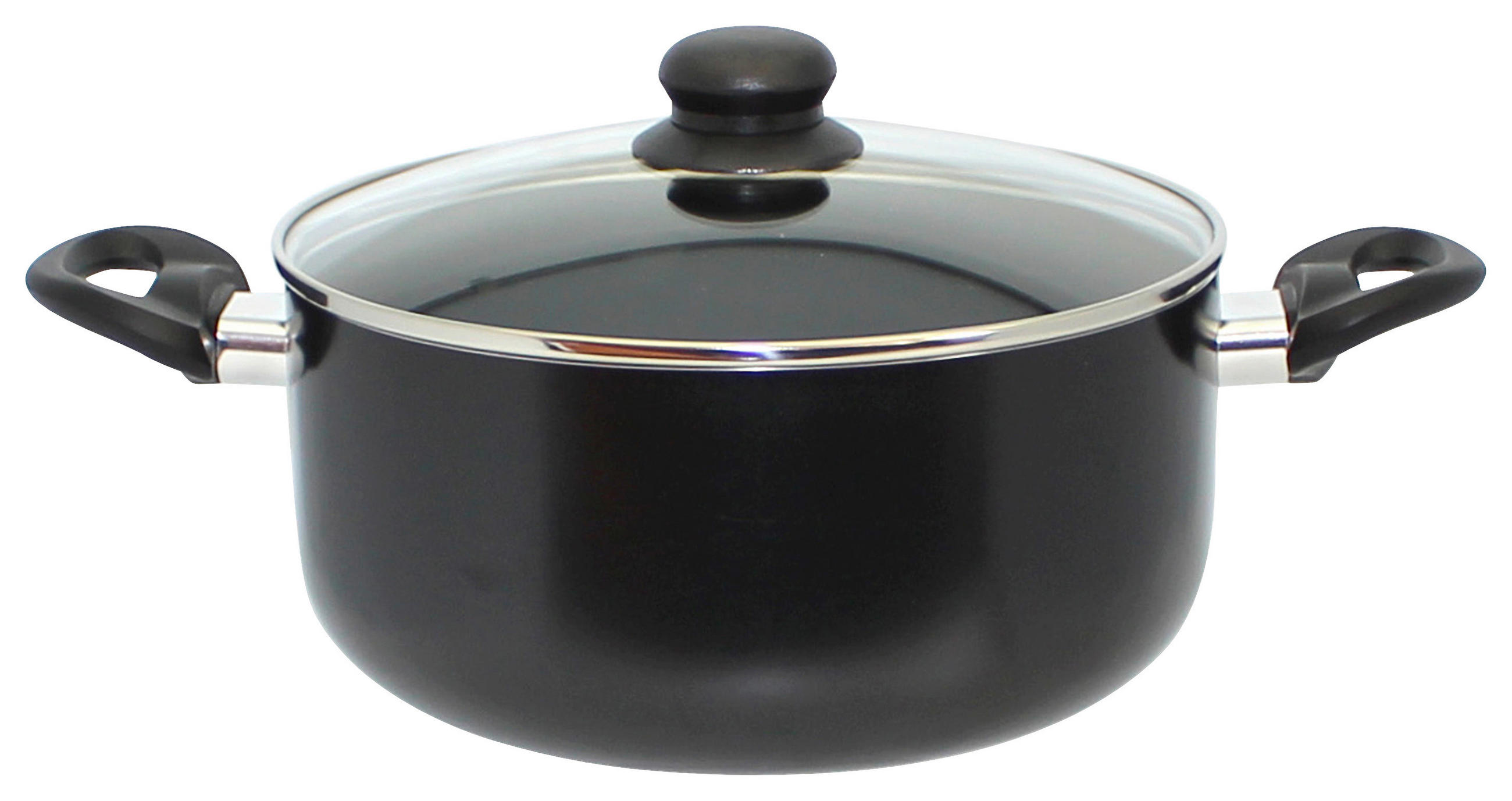 ELO Basic Topf schwarz Aluminium