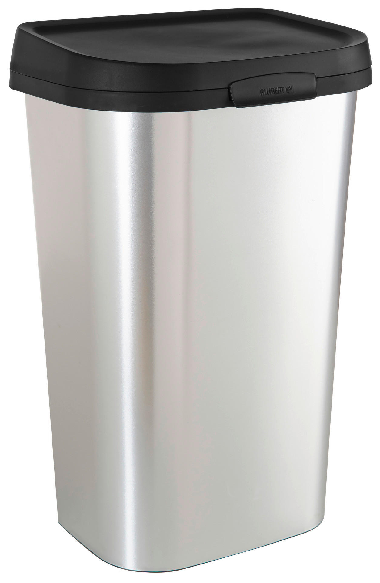 Curver Abfalleimer silber B/H/L: ca. 31,7x62,4x39,9 cm