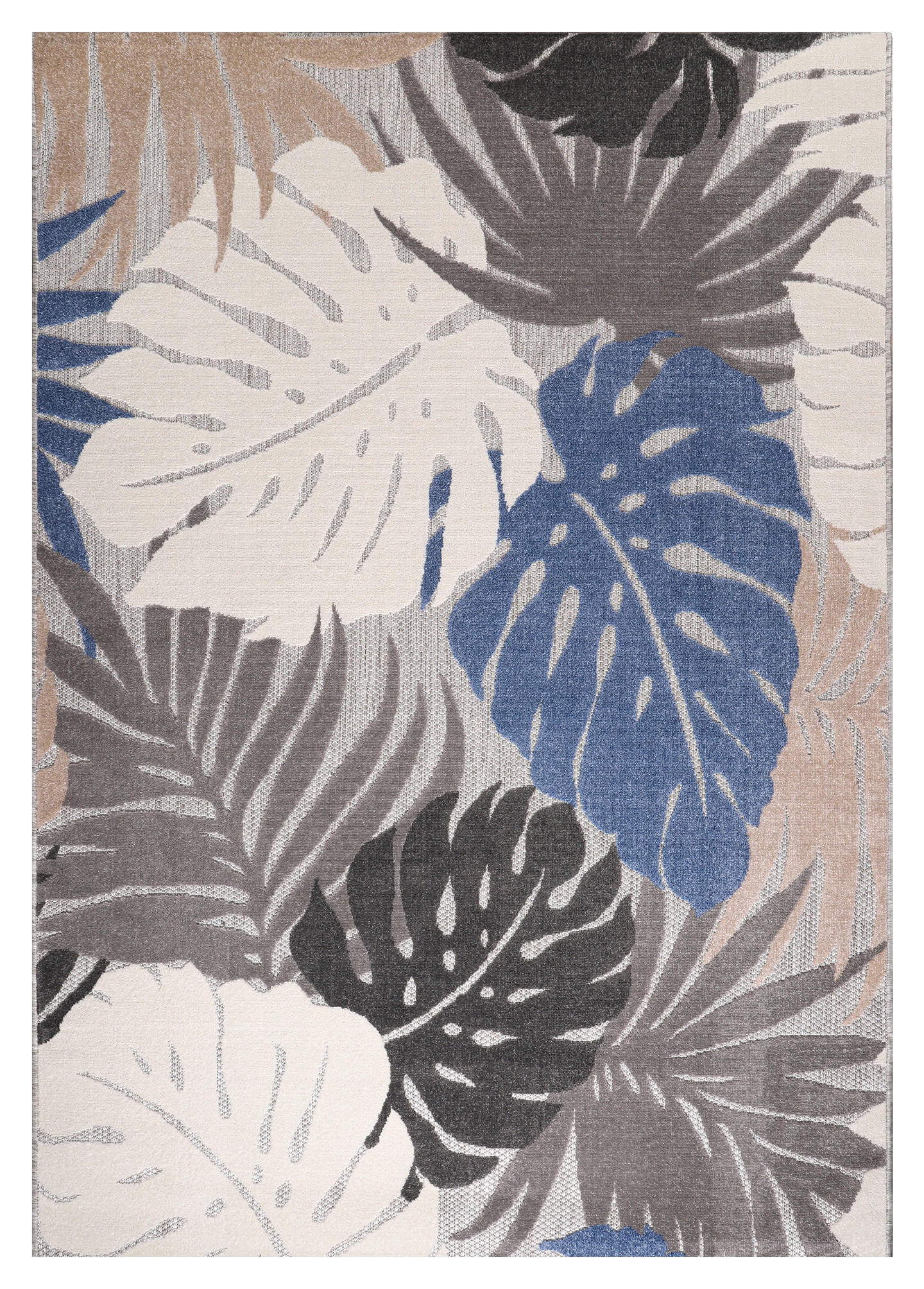 Sanat Outdoorteppich FLORAL beige B/L: ca. 140x200 cm