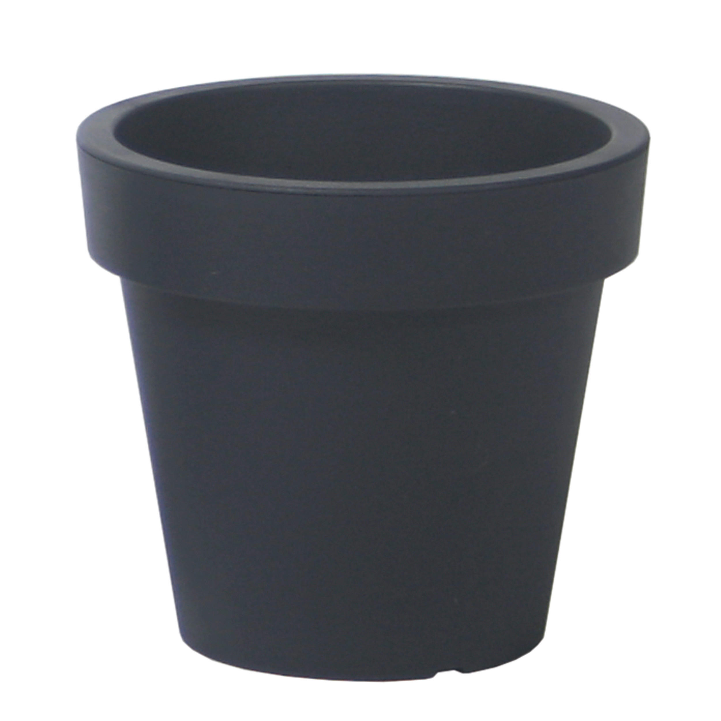 Prosperplast Pflanztopf anthrazit Kunststoff H/D: ca. 46x49 cm