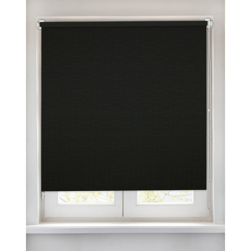 Thumbnail - Boviva Rollo Struktur schwarz B/L: ca. 60x150 cm