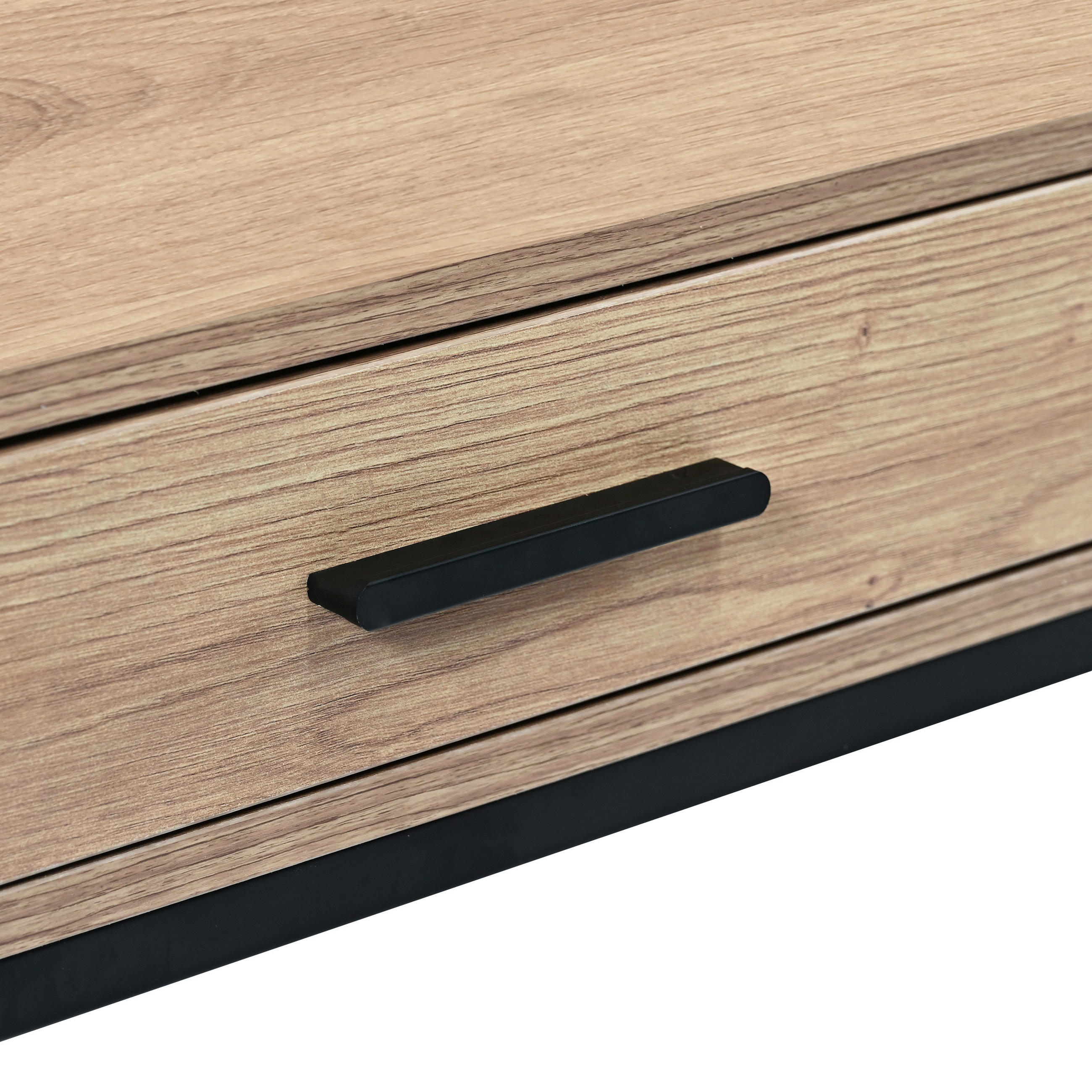 Thumbnail - Schreibtisch Faya Eiche Artisan Nachbildung schwarz B/H/T: ca. 110x75x48 cm