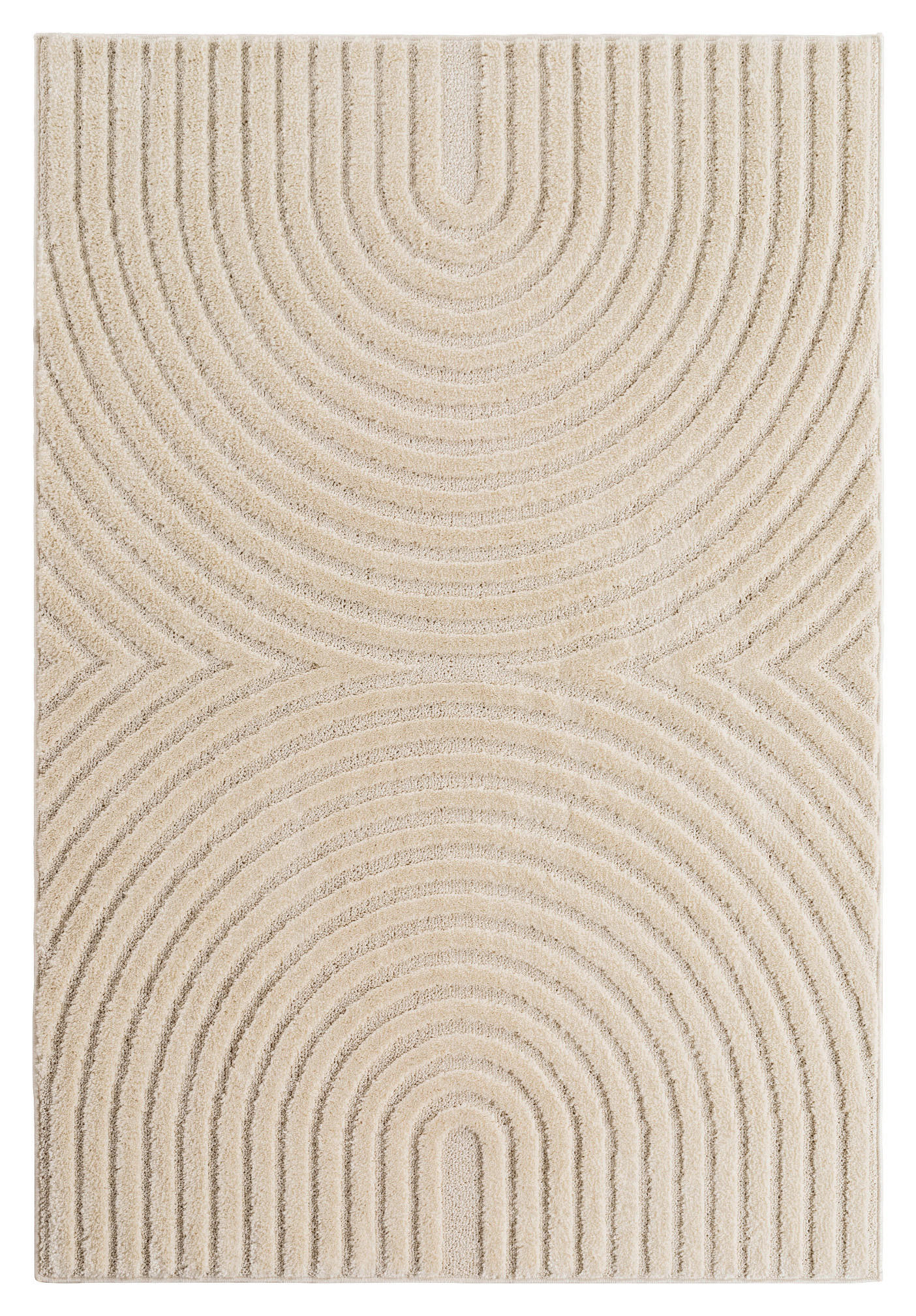 Ayyildiz Kurzflorteppich ART creme B/H/L: ca. 140x0,8x200 cm