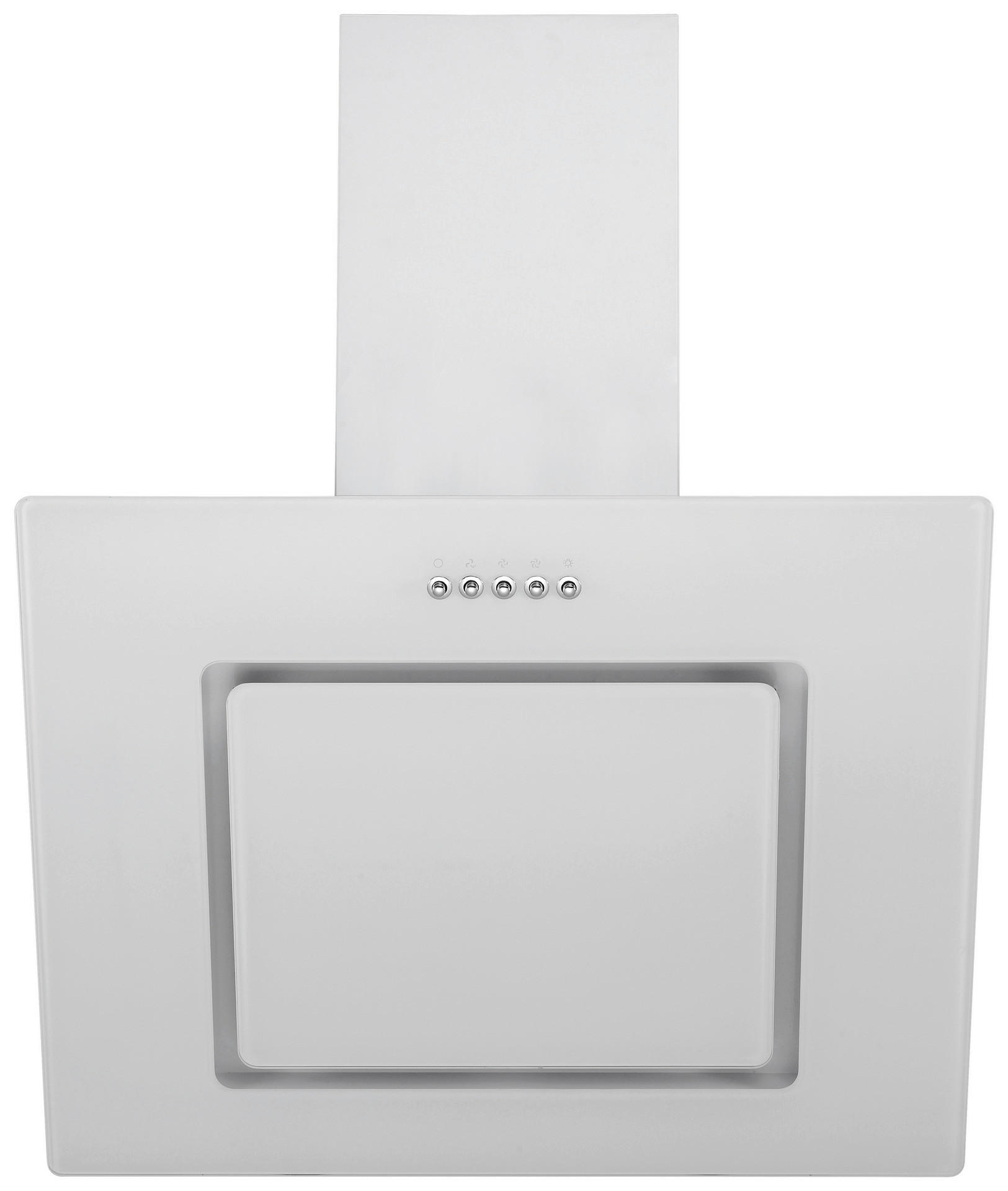 Respekta Dunstabzugshaube CH22010WBZ weiß Metall B/H/T: ca. 60x73,9x34 cm