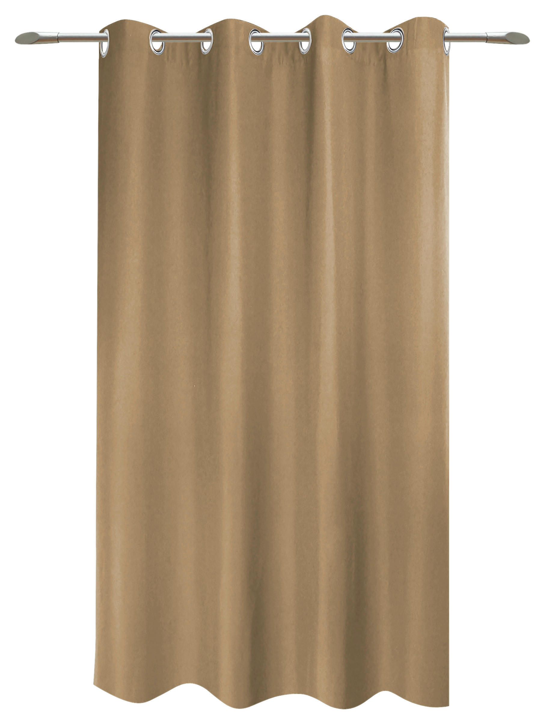 Thumbnail - POCOline Ösenvorhang Sorrento Mocha Mousse B/L: ca. 140x175 cm