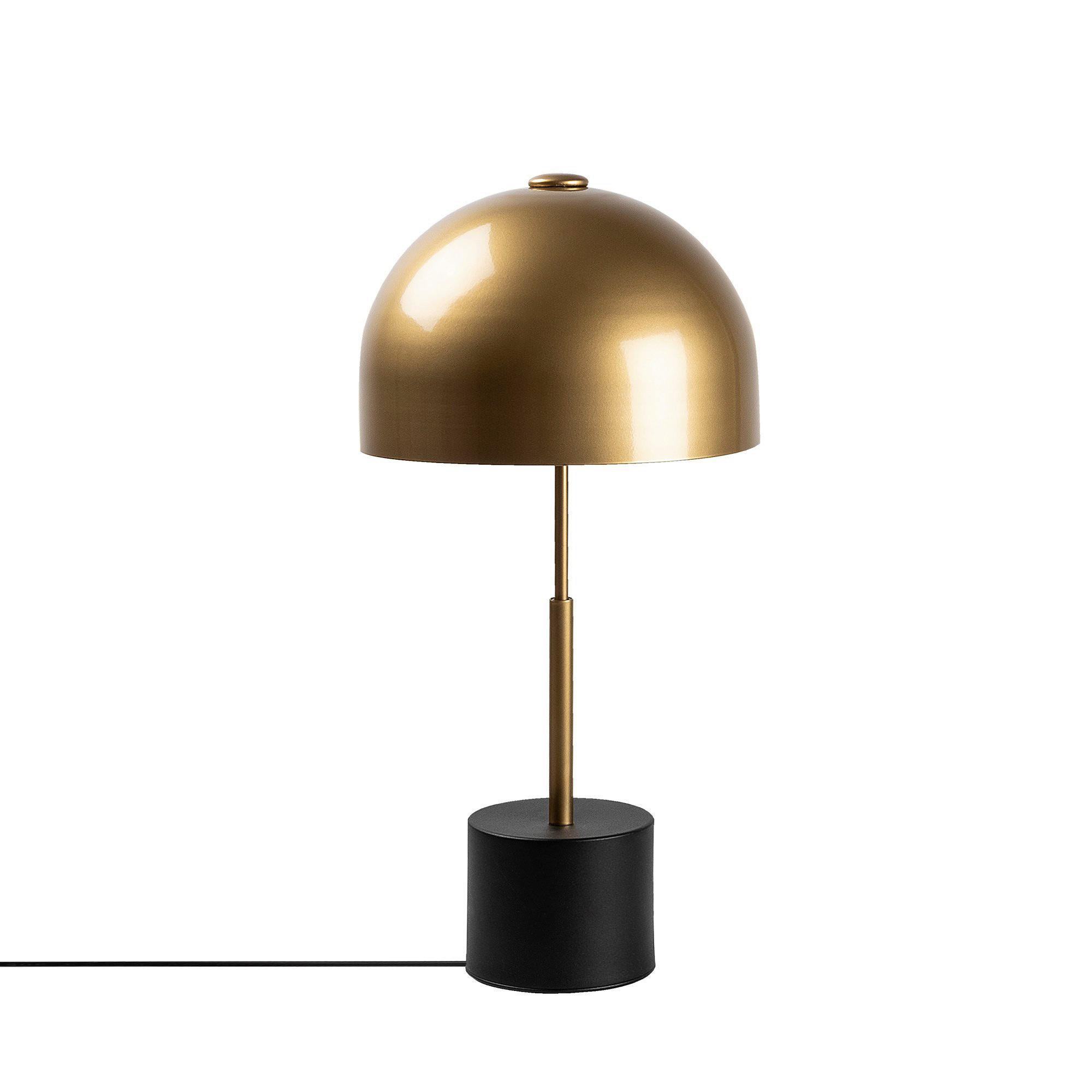 Opviq Tischleuchte Mixed bronze schwarz Metall B/H/T/L/D: ca. 26x53x26x26x26 cm E14 1 Brennstellen
