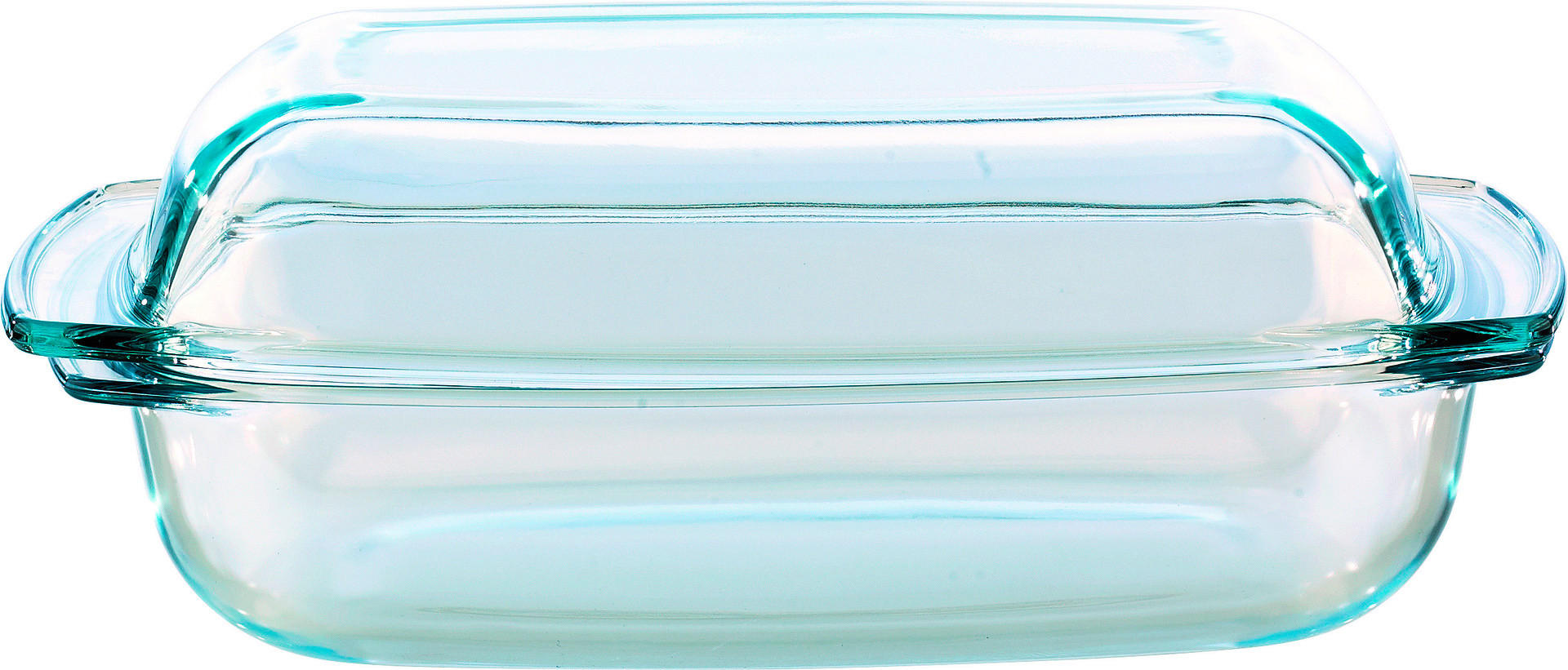 Brat- und Backform Glas B/H/L: ca. 22x7x34 cm