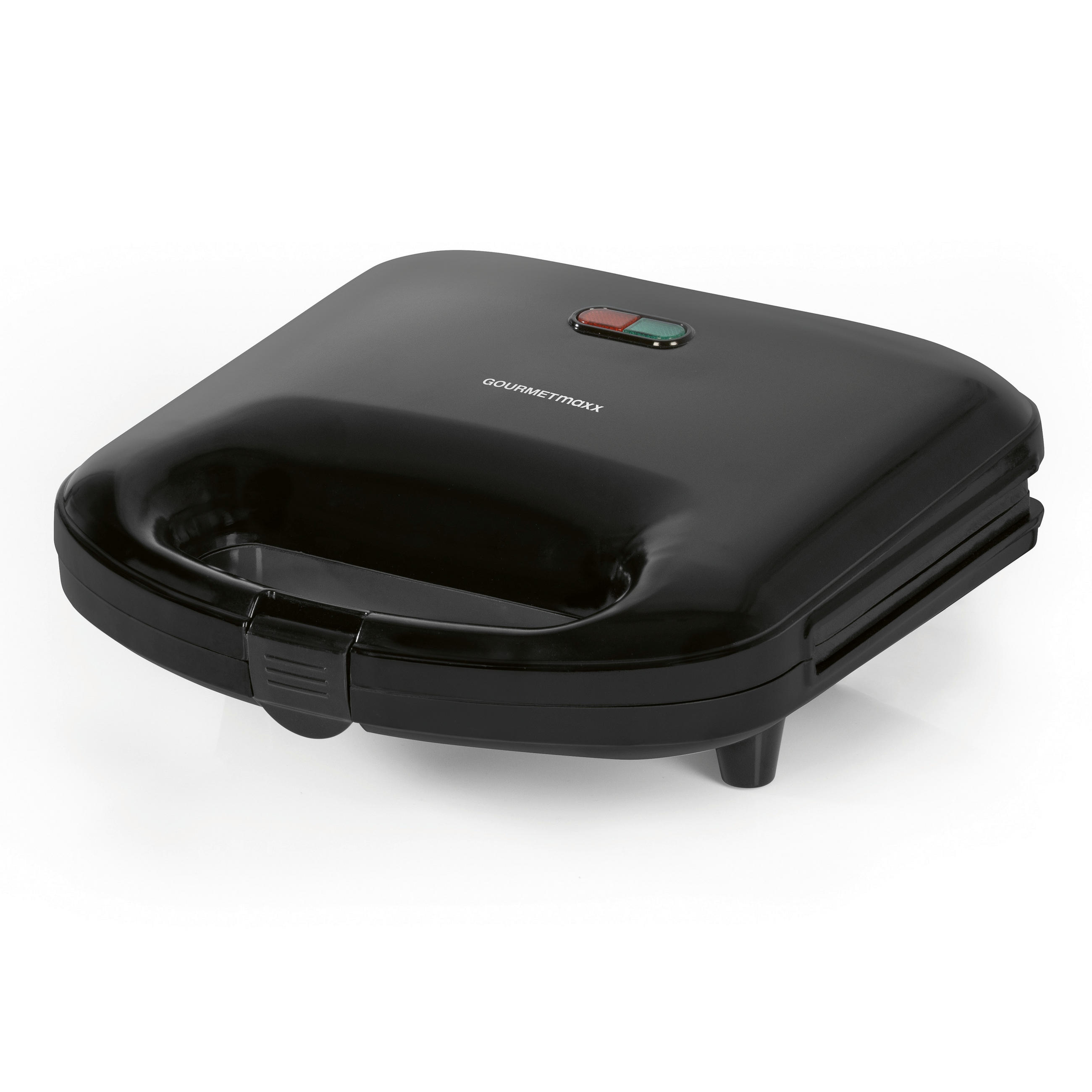 GOURMETmaxx Sandwichtoaster 13805 schwarz Kunststoff B/H/L: ca. 21,3x8,8x21,4 cm