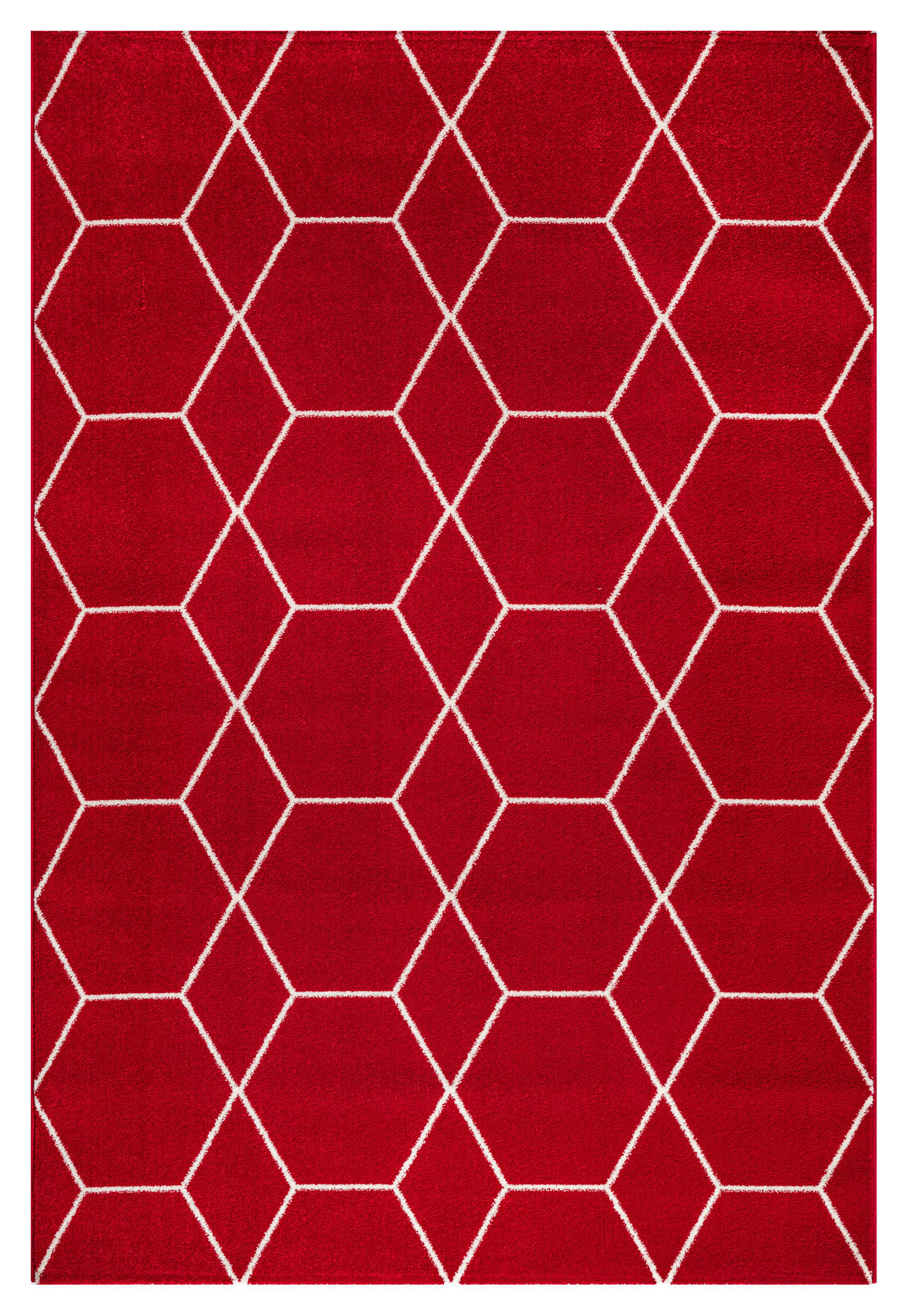 Sanat Teppich Trellis rot B/L: ca. 120x170 cm