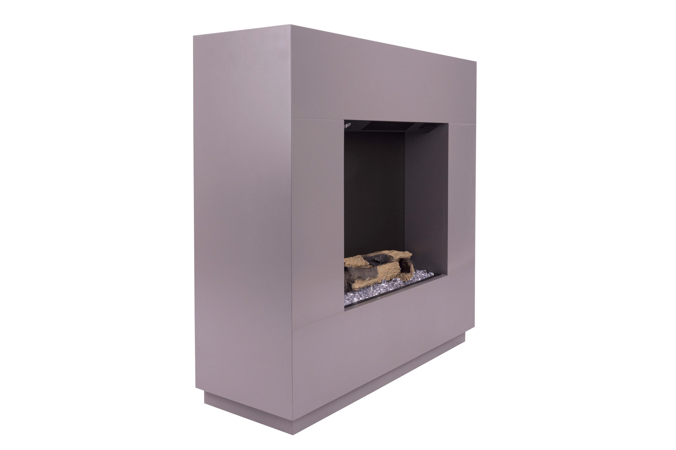 Thumbnail - BHP Elektrischer-Kamin  ESKE BG00752-14 dunkelgrau MDF B/H/T: ca. 80x76x26 cm ca. 1500 W