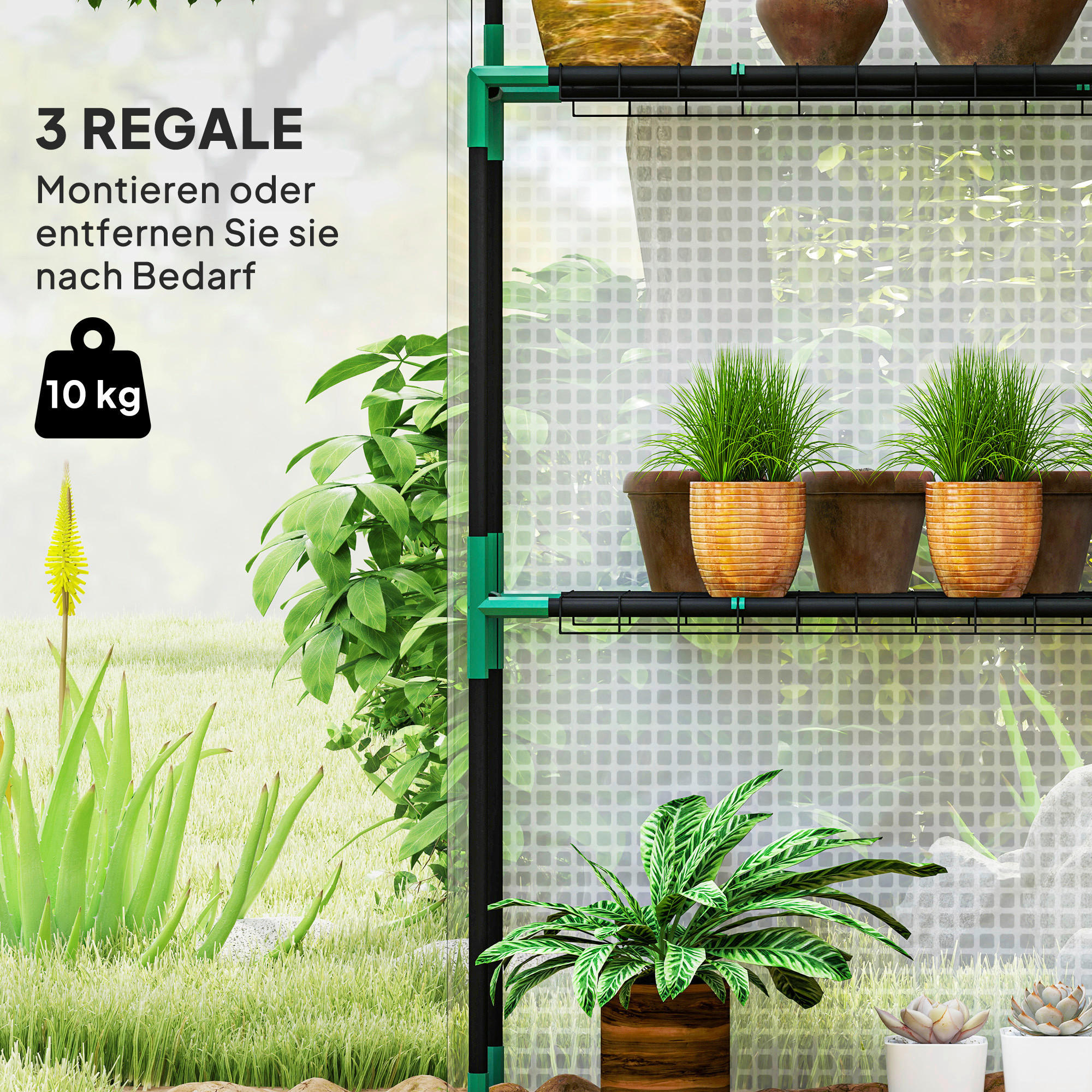 Outsunny Gewächshaus...