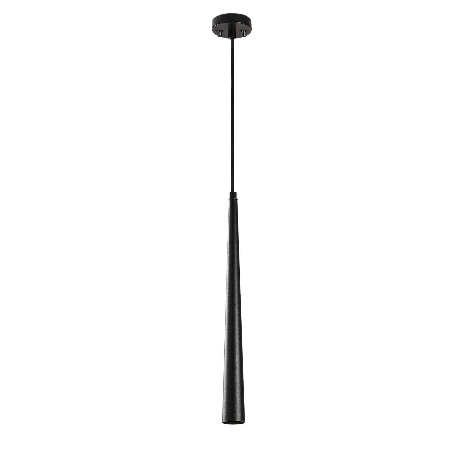 Opviq Pendelleuchte Ugur-6071 schwarz Metall B/H/T/L: ca. 4x137x5x4 cm E14 1 Brennstellen