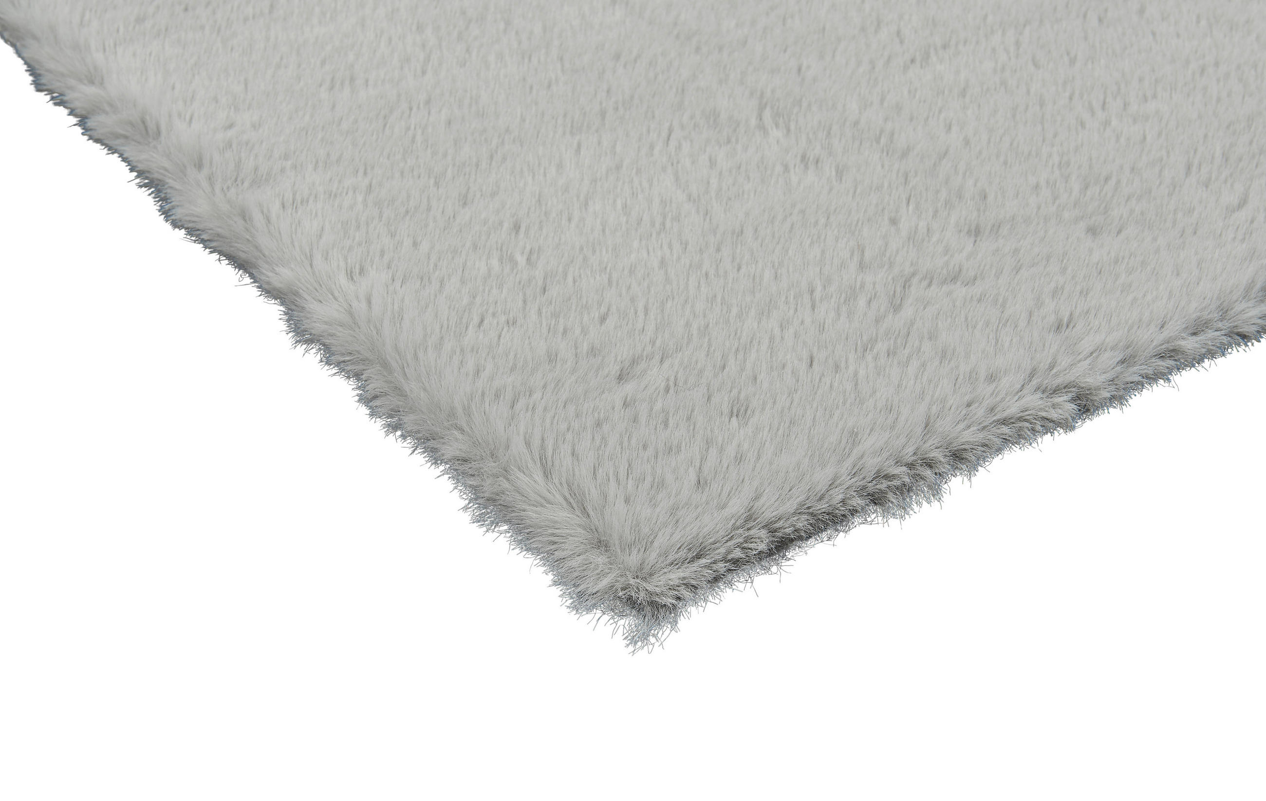 Thumbnail - Teppich Buggy silber B/L: ca. 120x160 cm