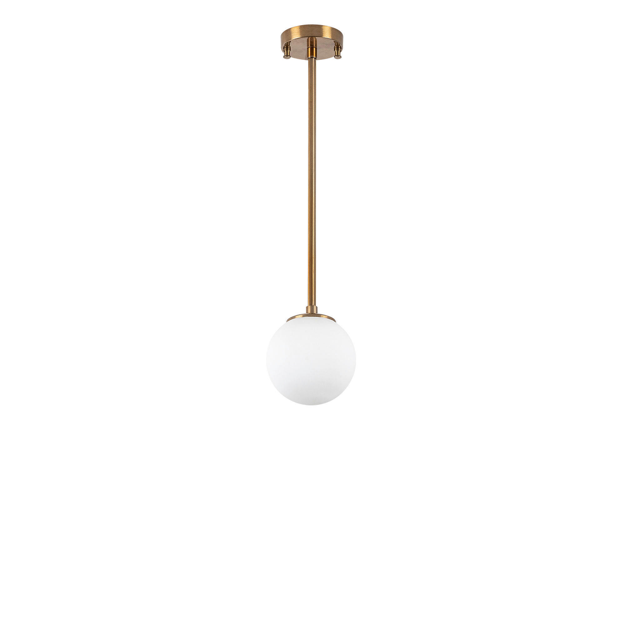Opviq Deckenleuchte Akkas bronze Metall Glas B/H/T/L/D: ca. 15x61x15x15x15 cm E14 1 Brennstellen