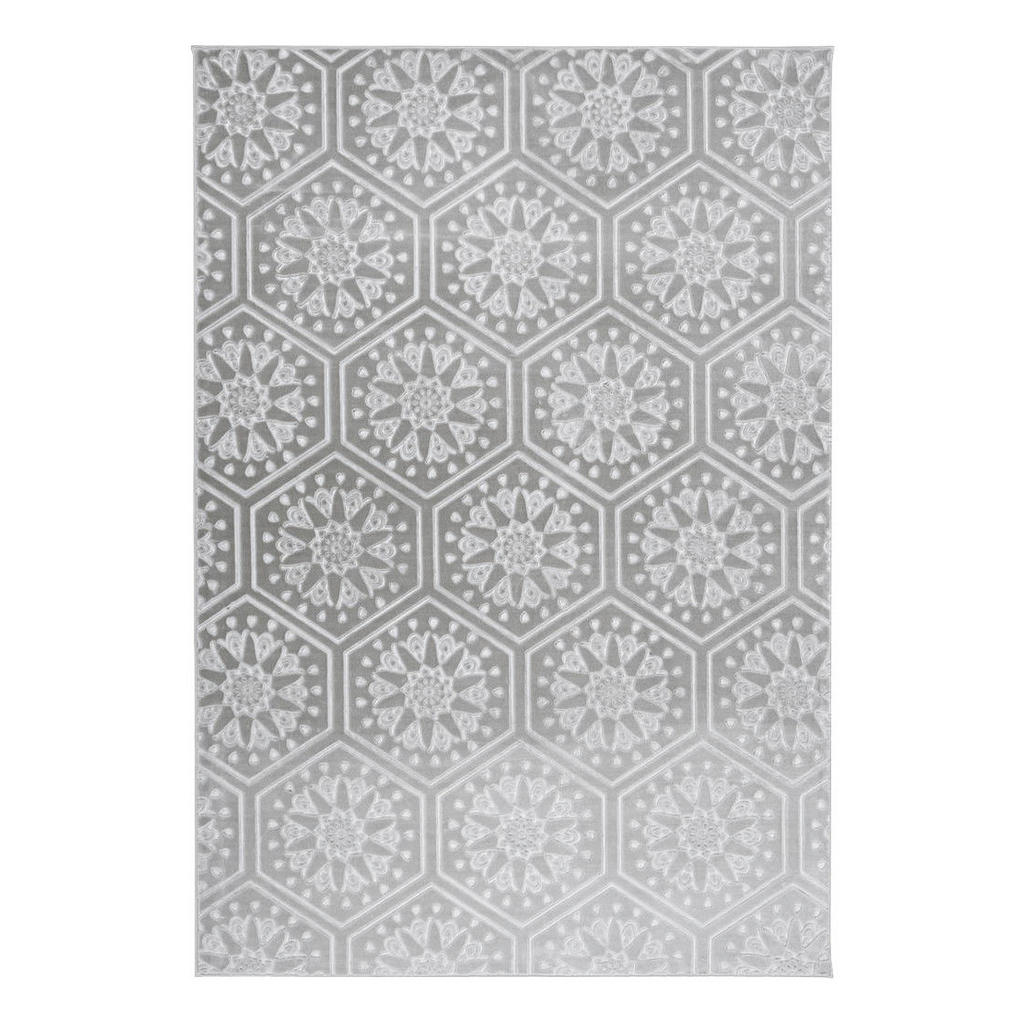 Thumbnail - 360Living Teppich Monroe grau B/L: ca. 160x230 cm