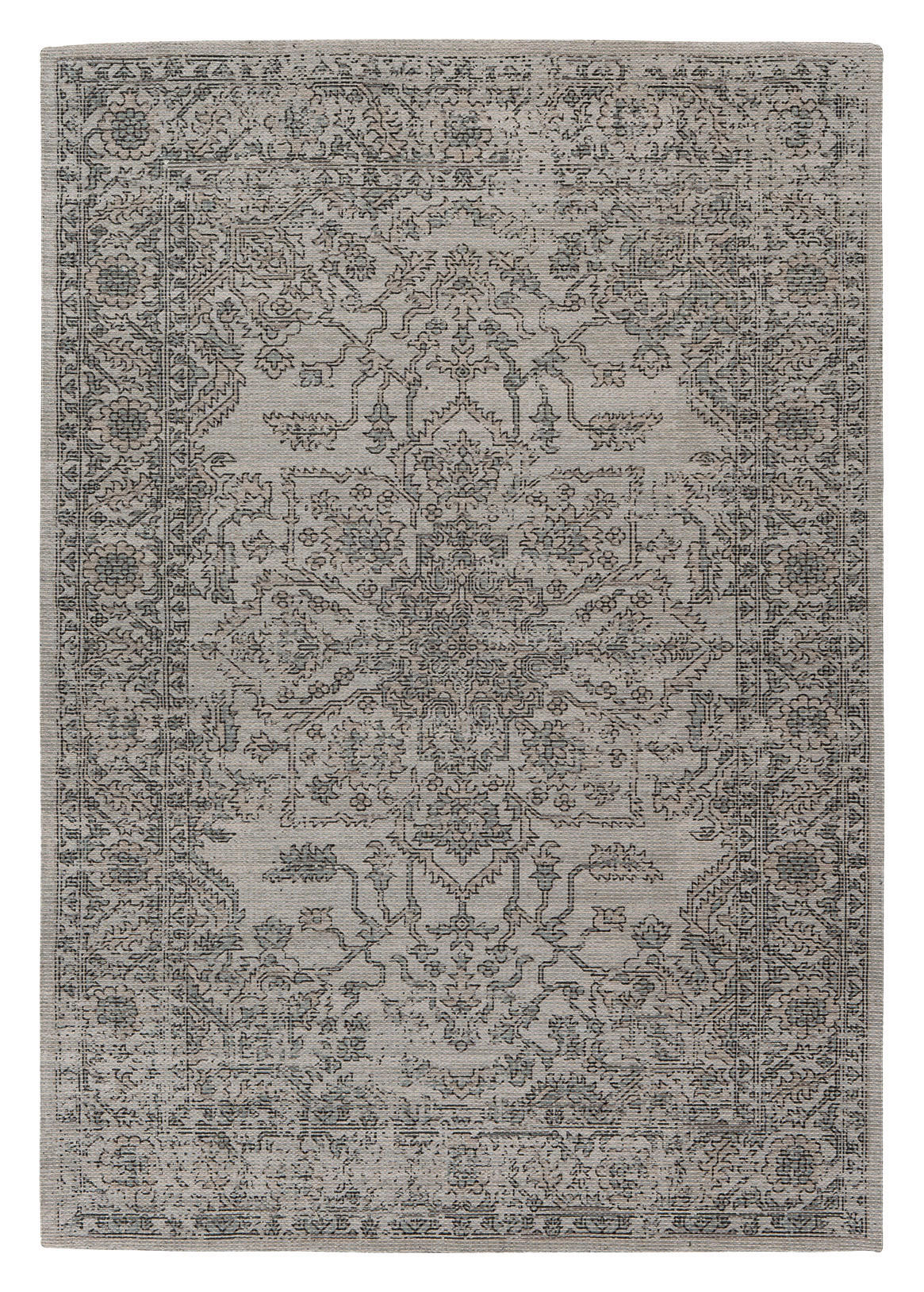 Kayoom Flachflorteppich Perry 325 grün B/L: ca. 160x230 cm