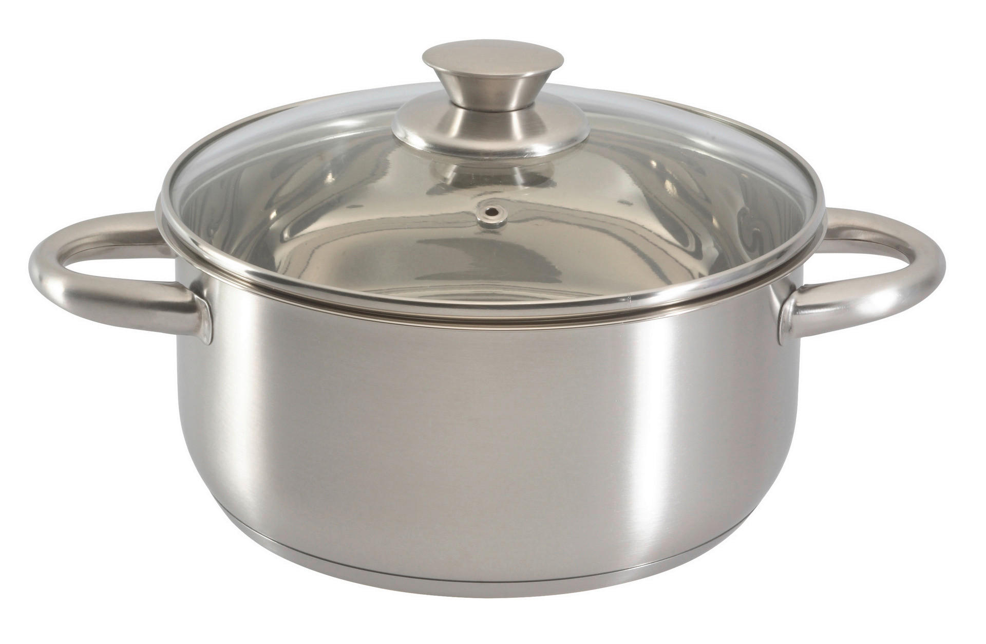 POCOline Kochtopf silber Edelstahl D: ca. 20 cm