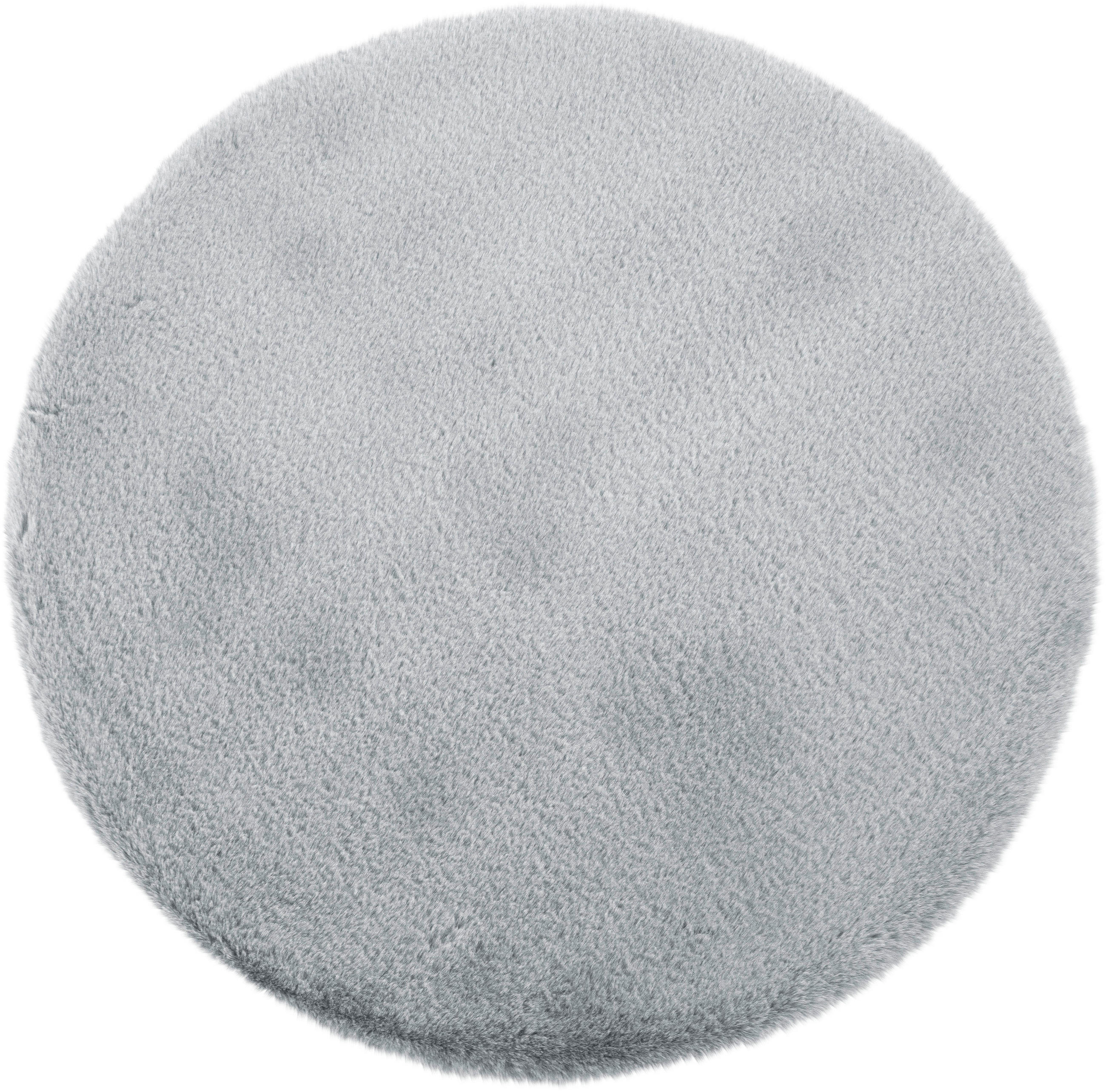 Thumbnail - Teppich Softy hellgrau D: ca. 80 cm