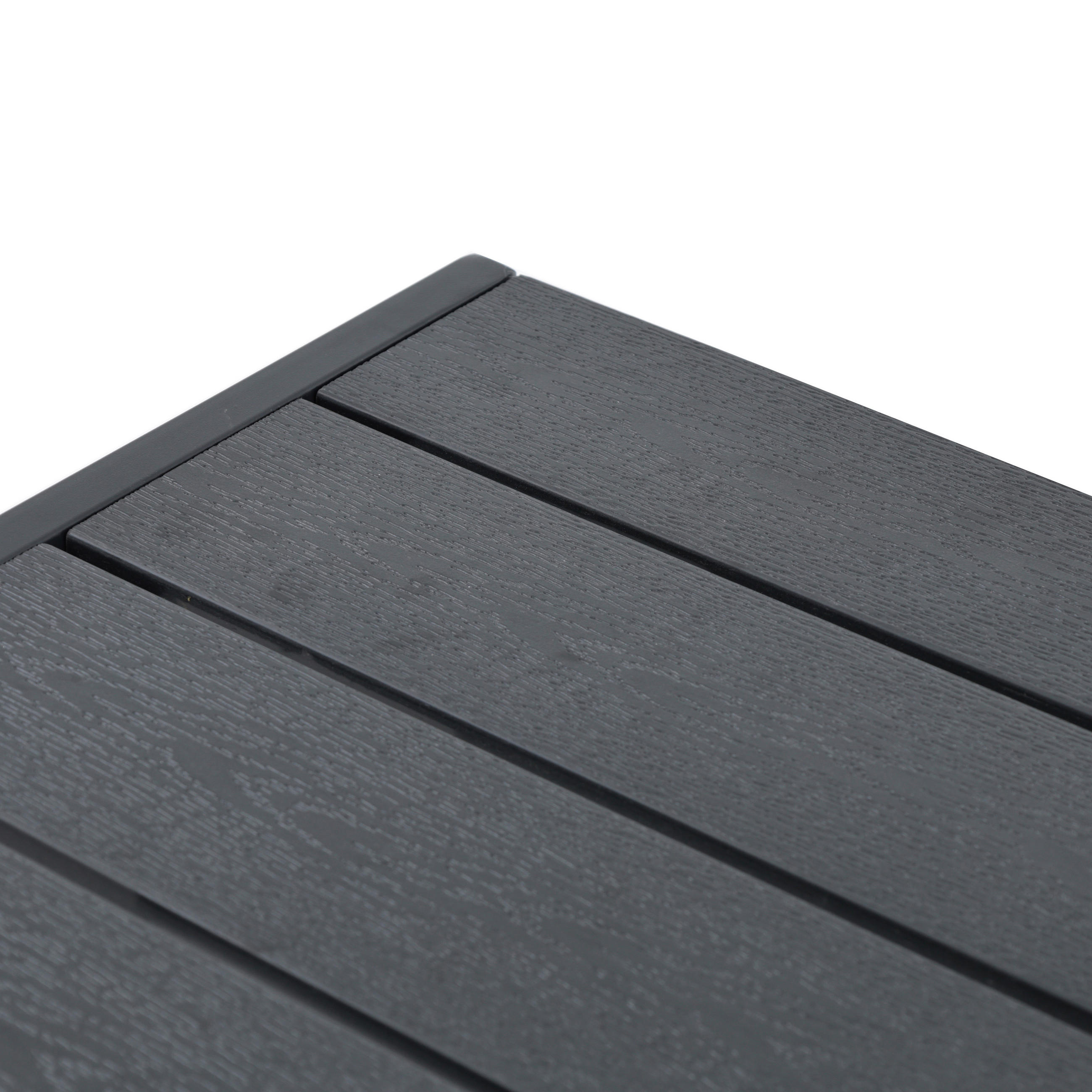 Thumbnail - POCOline Gartentisch Mila schwarz Alu B/H/L: ca. 90x74x150 cm