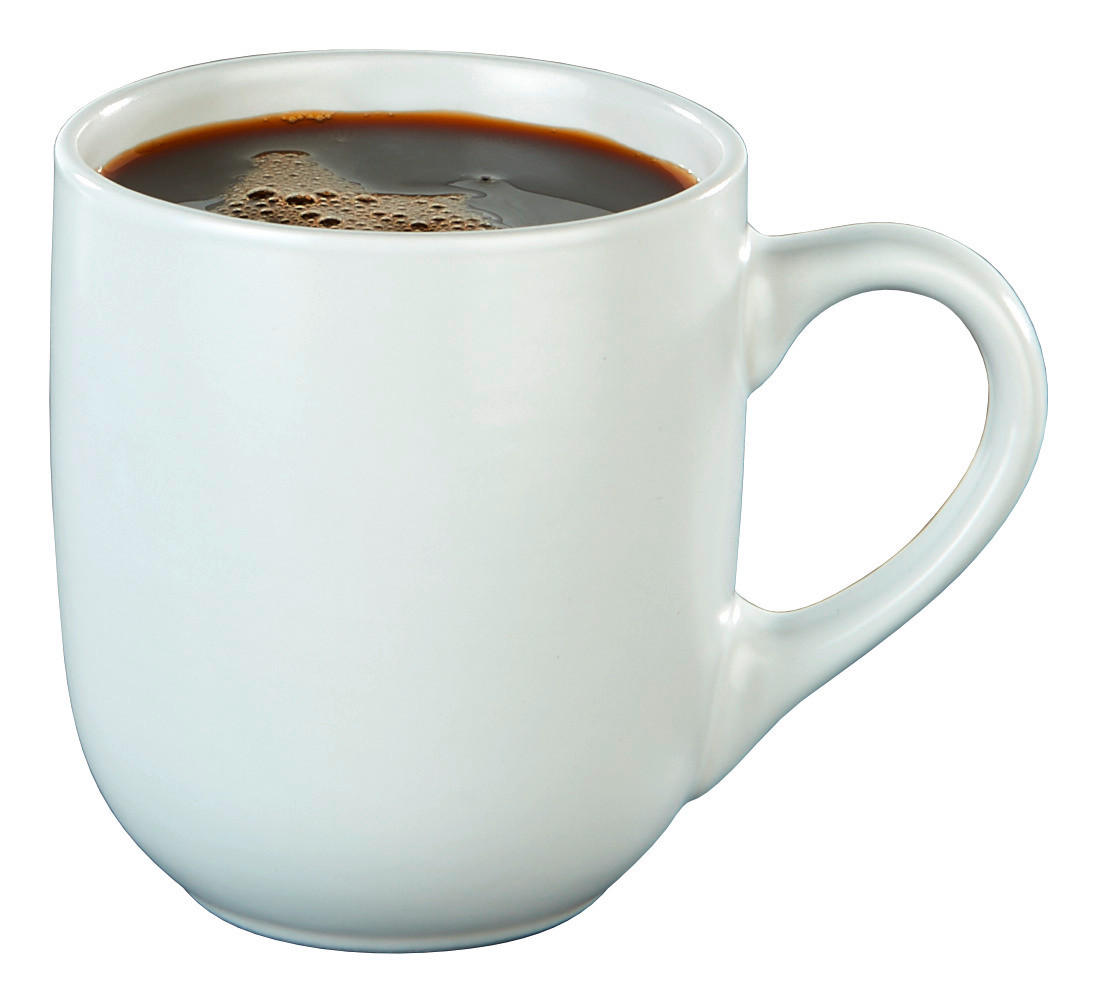 POCOline Kaffeebecher weiß Steingut