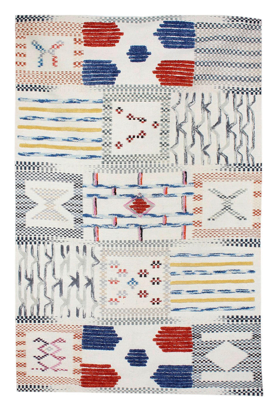 Kayoom Kurzflorteppich Empire 110 elfenbein B/L: ca. 160x230 cm