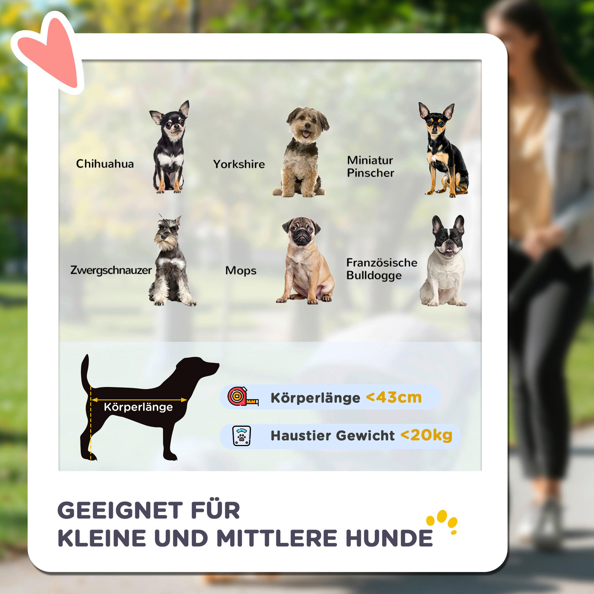 Thumbnail - PawHut Hundebuggy dunkelgrün Polyester B/H/L: ca. 58x107x111 cm