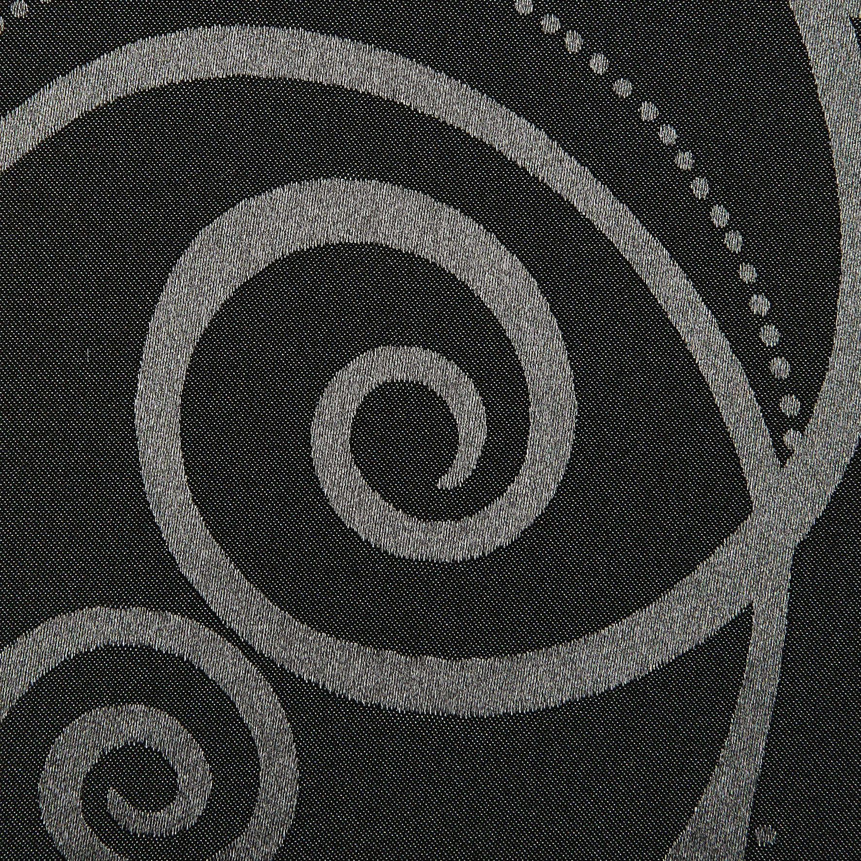 Thumbnail - silver edition Dekovorhang Triest schwarz B/H: ca. 140x245 cm