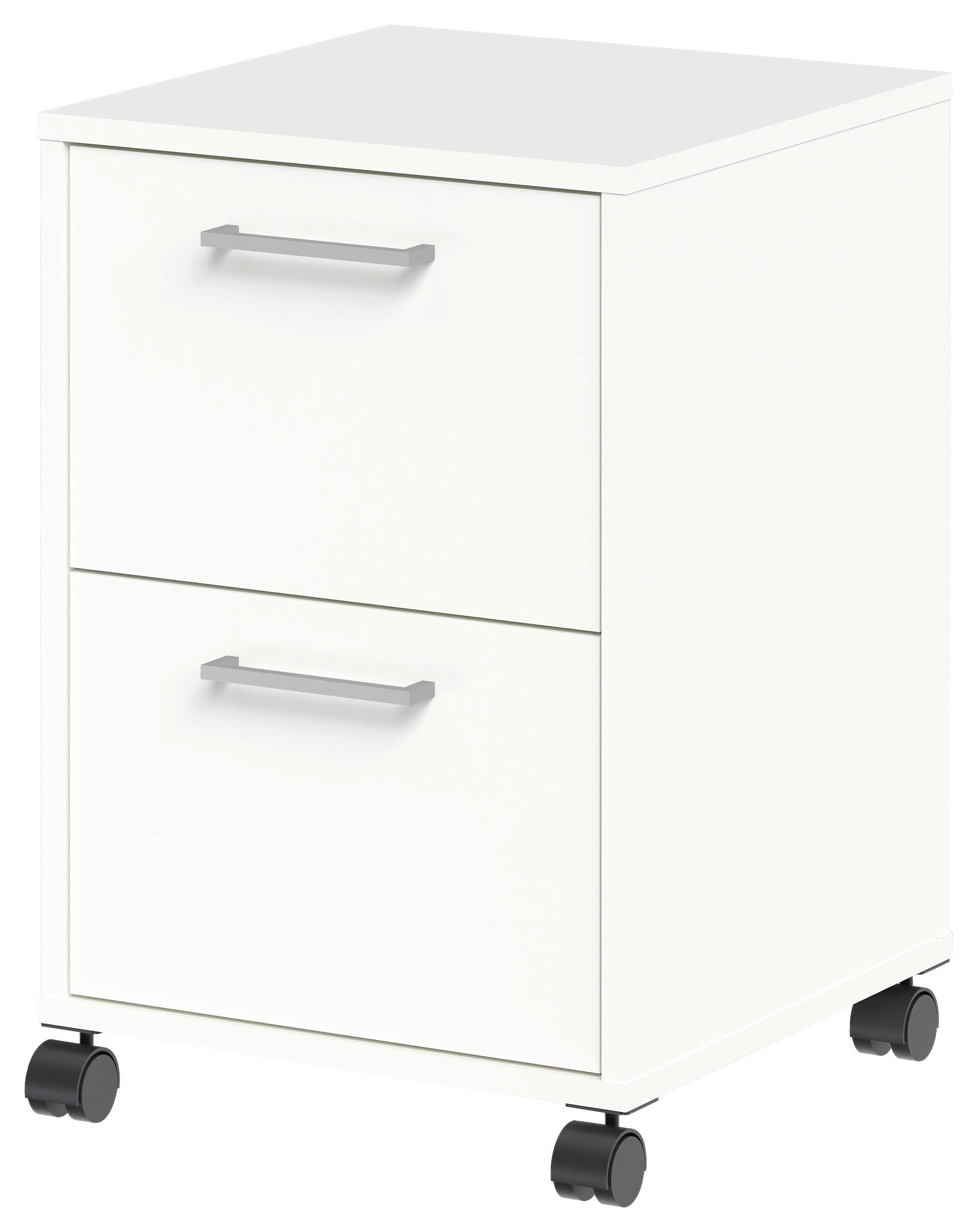 Rollcontainer  weiß B/H/T: ca. 38x57x39 cm