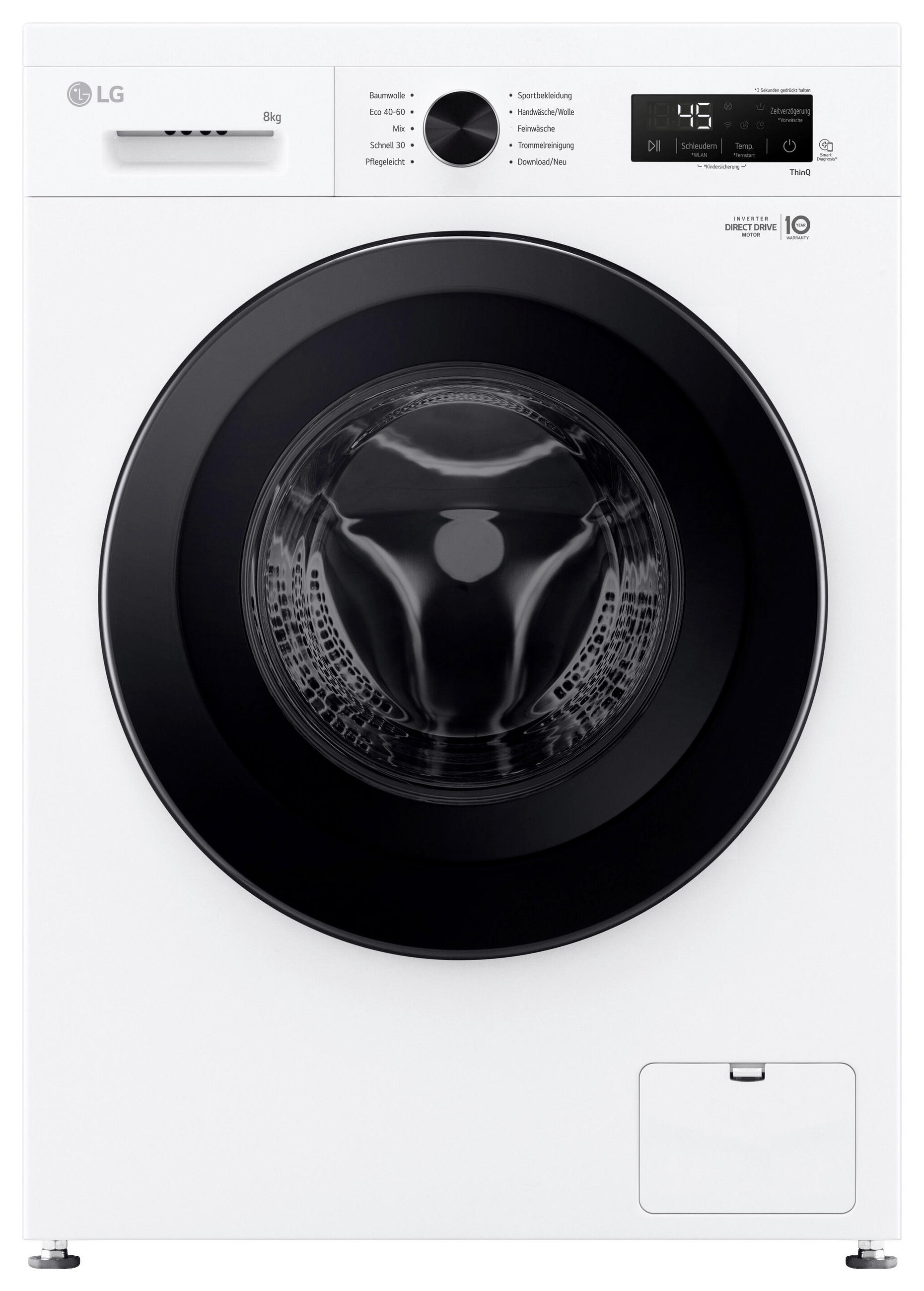 LG Waschmaschine F4WB3085 weiß B/H/T: ca. 60x85x55 cm ca. 8 kg