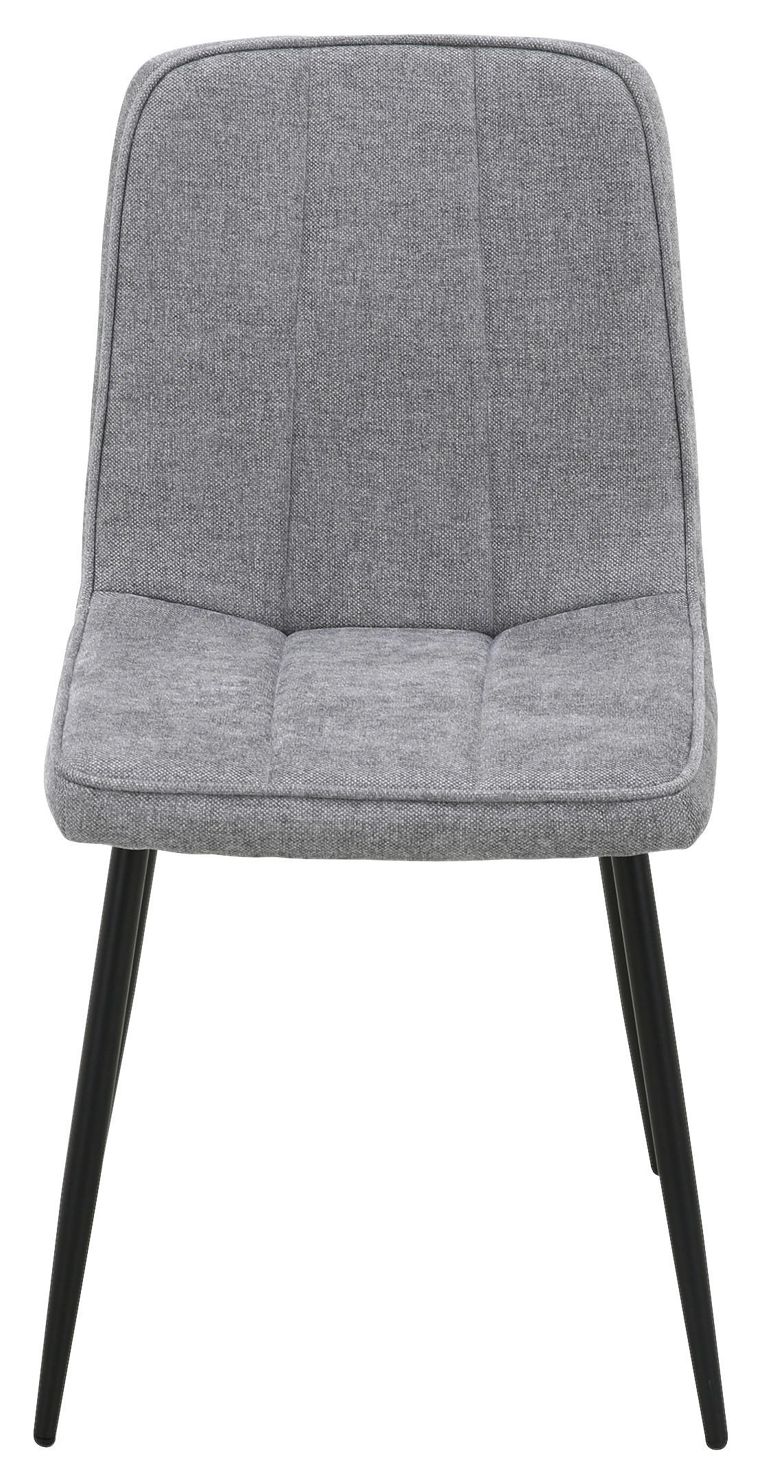 Thumbnail - Stuhl KIM grau Webstoff B/T: ca. 45x87 cm