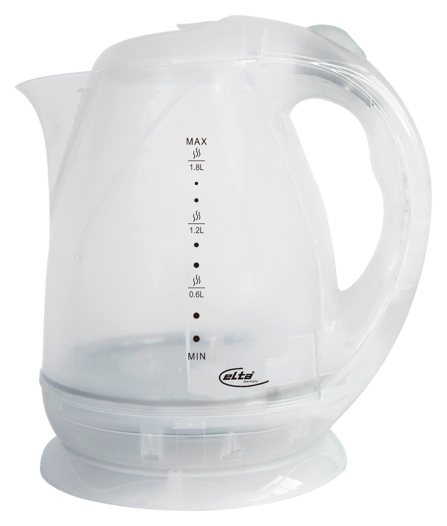 Elta Camping-Wasserkocher WK-2200.11 transparent Kunststoff ca. 1,8 l