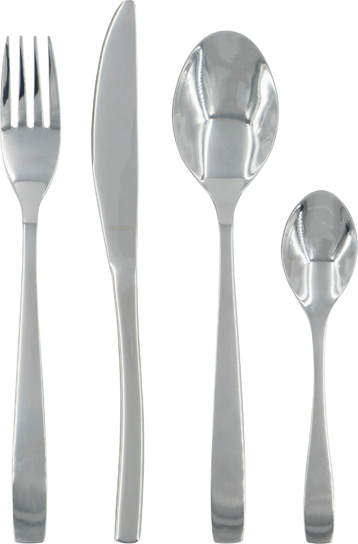 MICHELINO Besteckset Louisa silber Edelstahl 24 tlg.