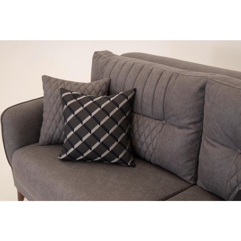 Thumbnail - Sofa 3-2-1 Mislina blaugrau Microfaser