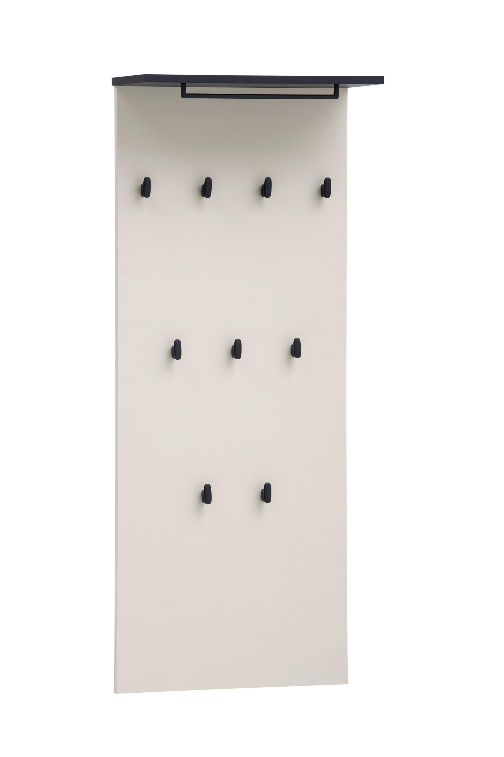 Garderobenhaken Edda beige hell B/H/T: ca. 50x120,6x20,9 cm