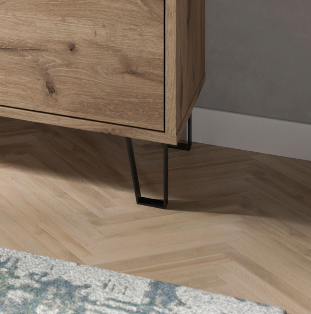 Thumbnail - TV-Lowboard Balton Oak Eiche Viking Nachbildung B/H/T: ca. 184x67x40 cm