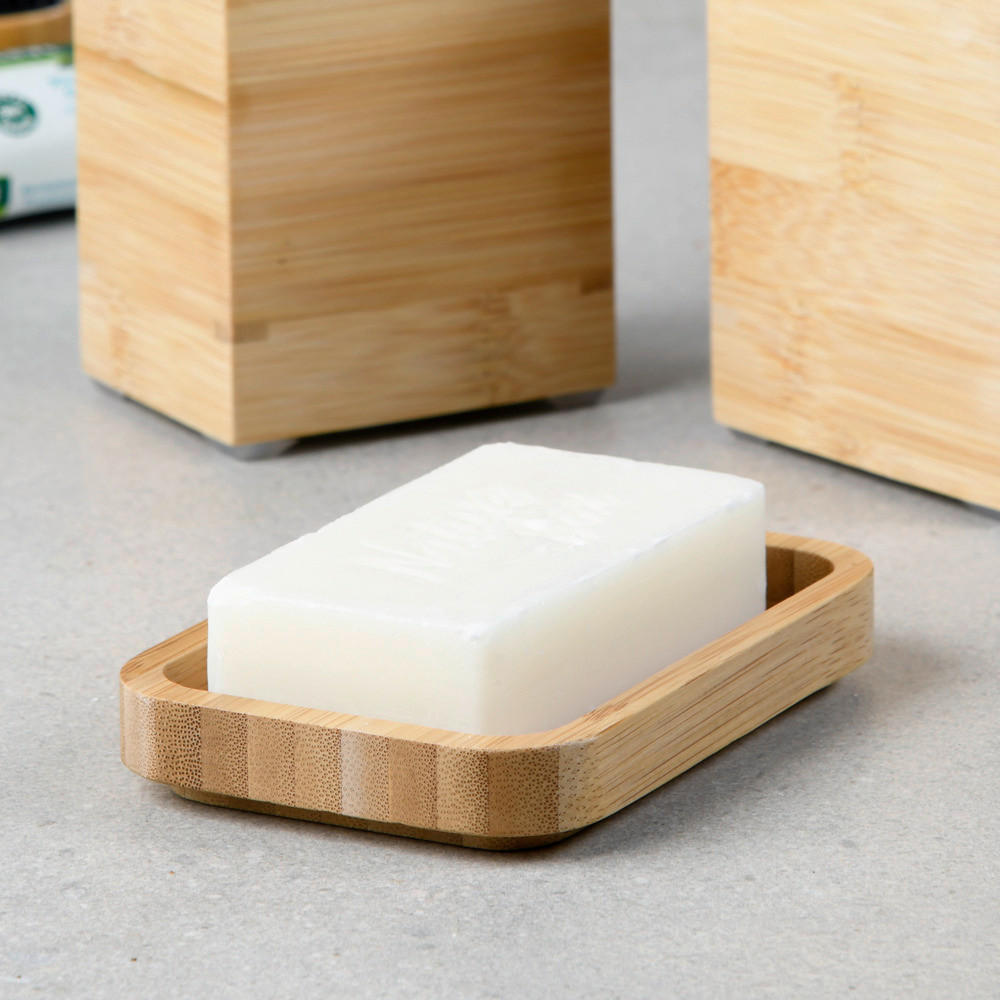 Thumbnail - Kesper Seifenschale natur Bambus B/H/L: ca. 9x2x13 cm