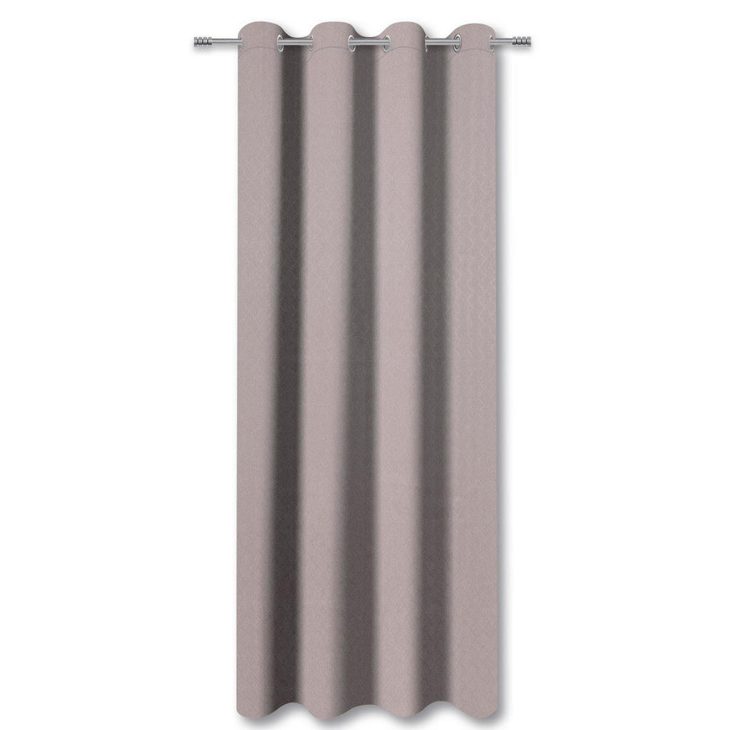 Thumbnail - Verdunklungsvorhang Larius rosé B/L: ca. 140x245 cm