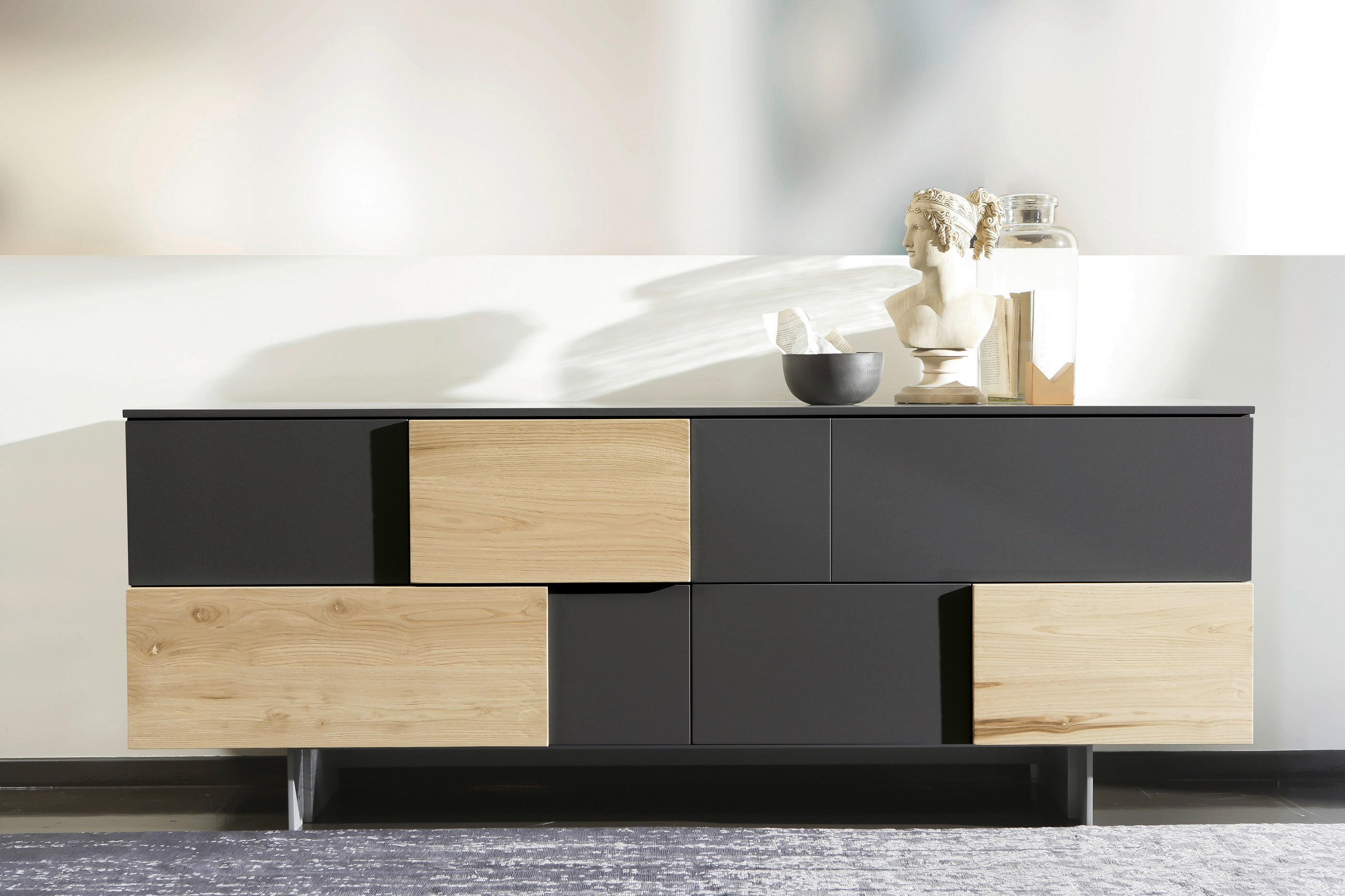 Thumbnail - d-c-fix Klebefolie Uni anthrazit B/L: ca. 67,5x200 cm