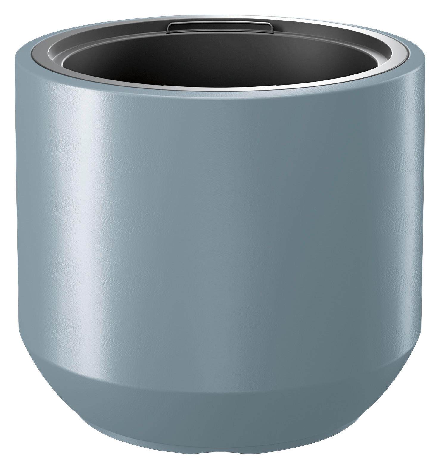 Prosperplast Pflanztopf Heos hellgrau Kunststoff H/D: ca. 28x30 cm